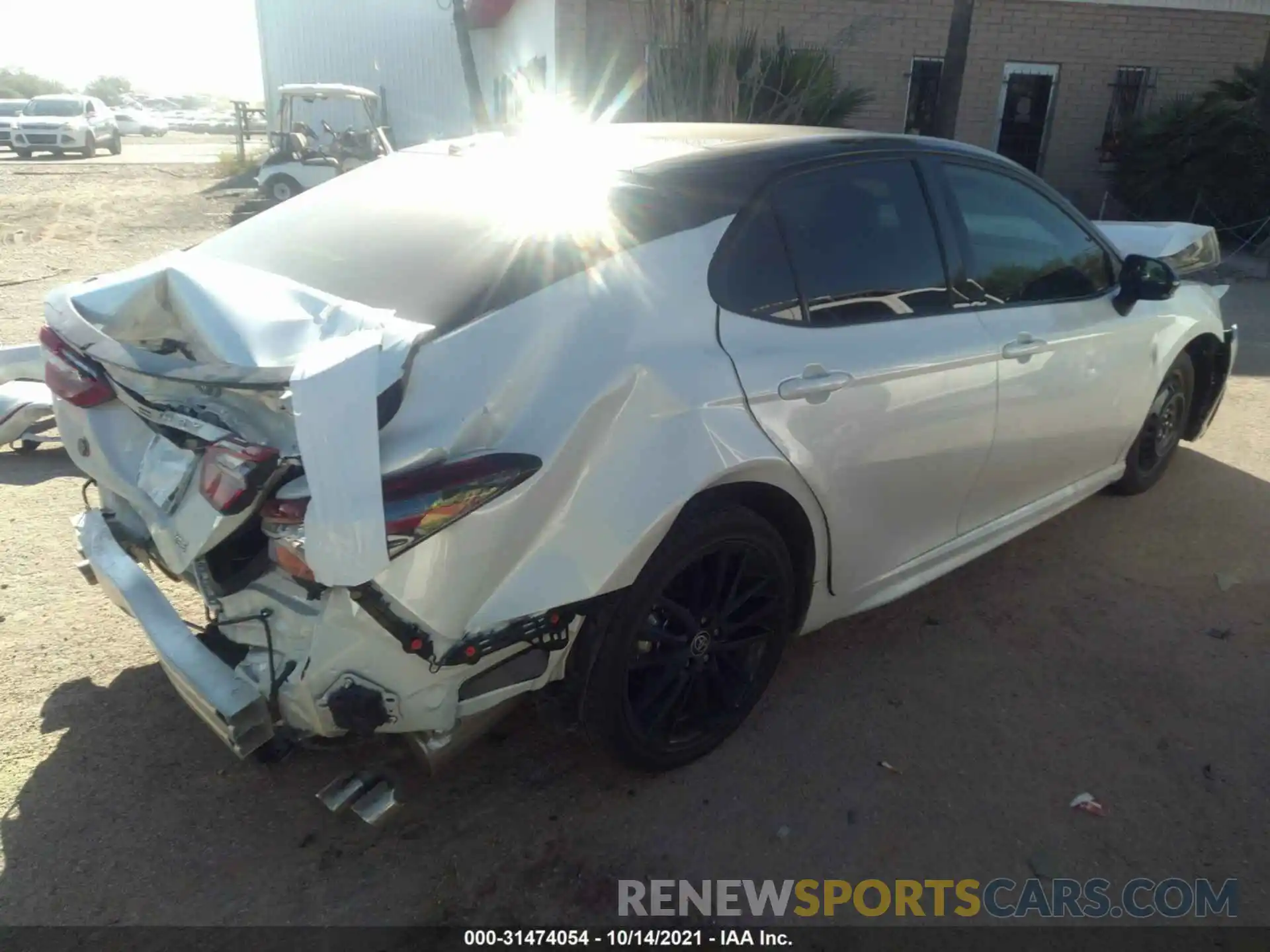 4 Photograph of a damaged car 4T1K61AK6MU482108 TOYOTA CAMRY 2021