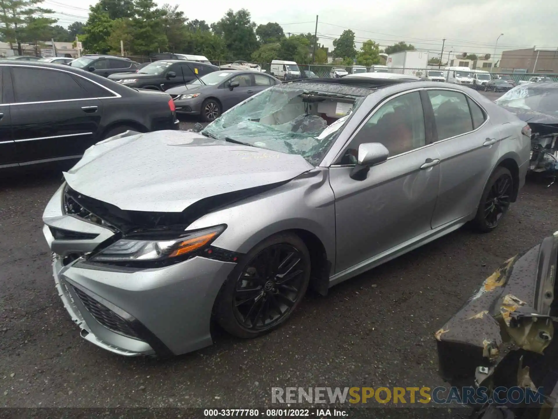 2 Photograph of a damaged car 4T1K61AK6MU483534 TOYOTA CAMRY 2021