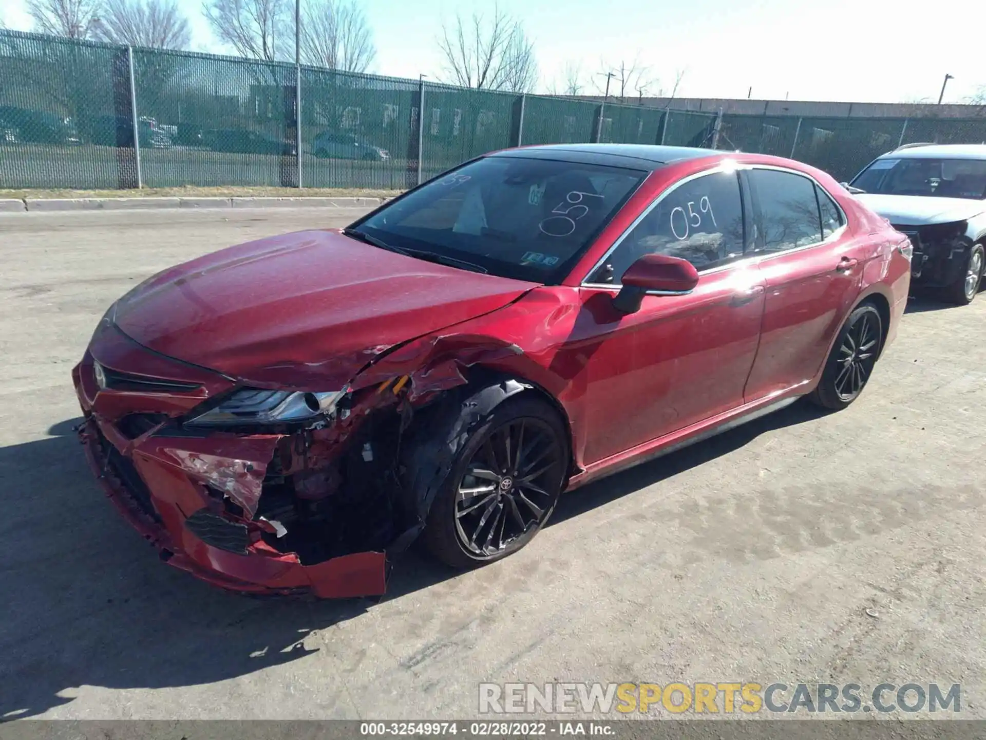 2 Photograph of a damaged car 4T1K61AK6MU483808 TOYOTA CAMRY 2021