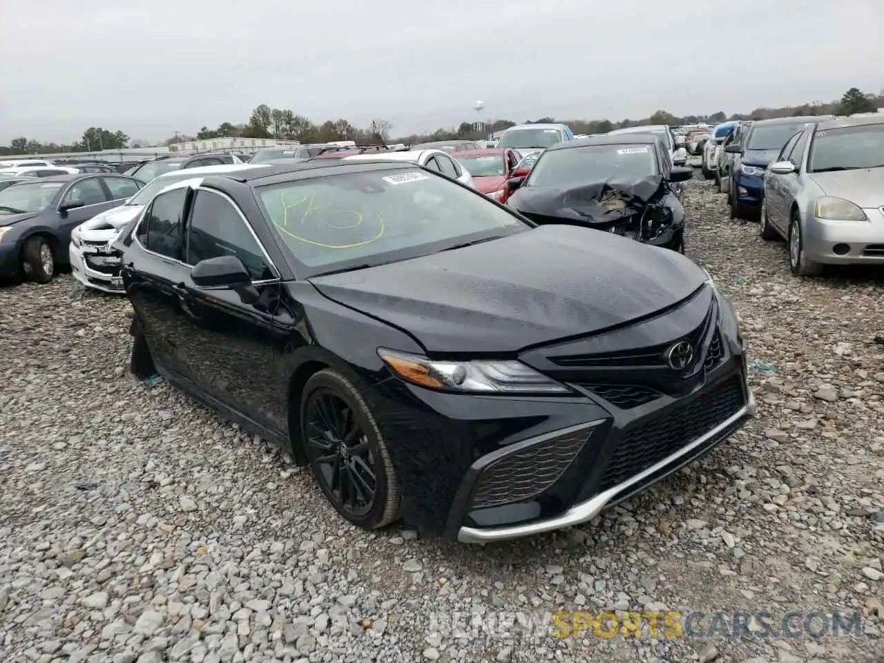 1 Photograph of a damaged car 4T1K61AK6MU540606 TOYOTA CAMRY 2021