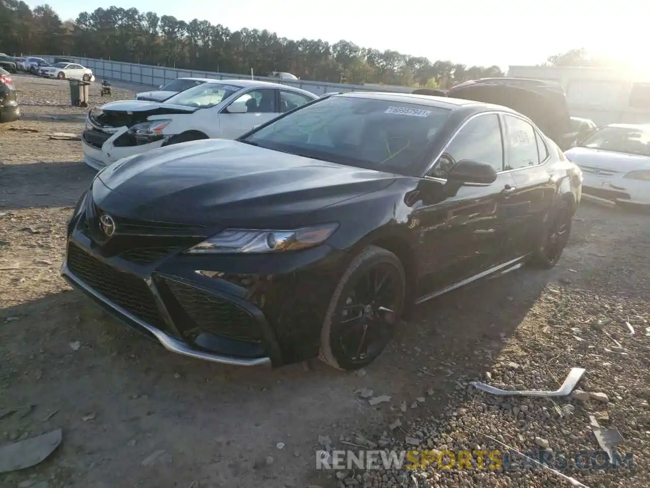 2 Photograph of a damaged car 4T1K61AK6MU540606 TOYOTA CAMRY 2021