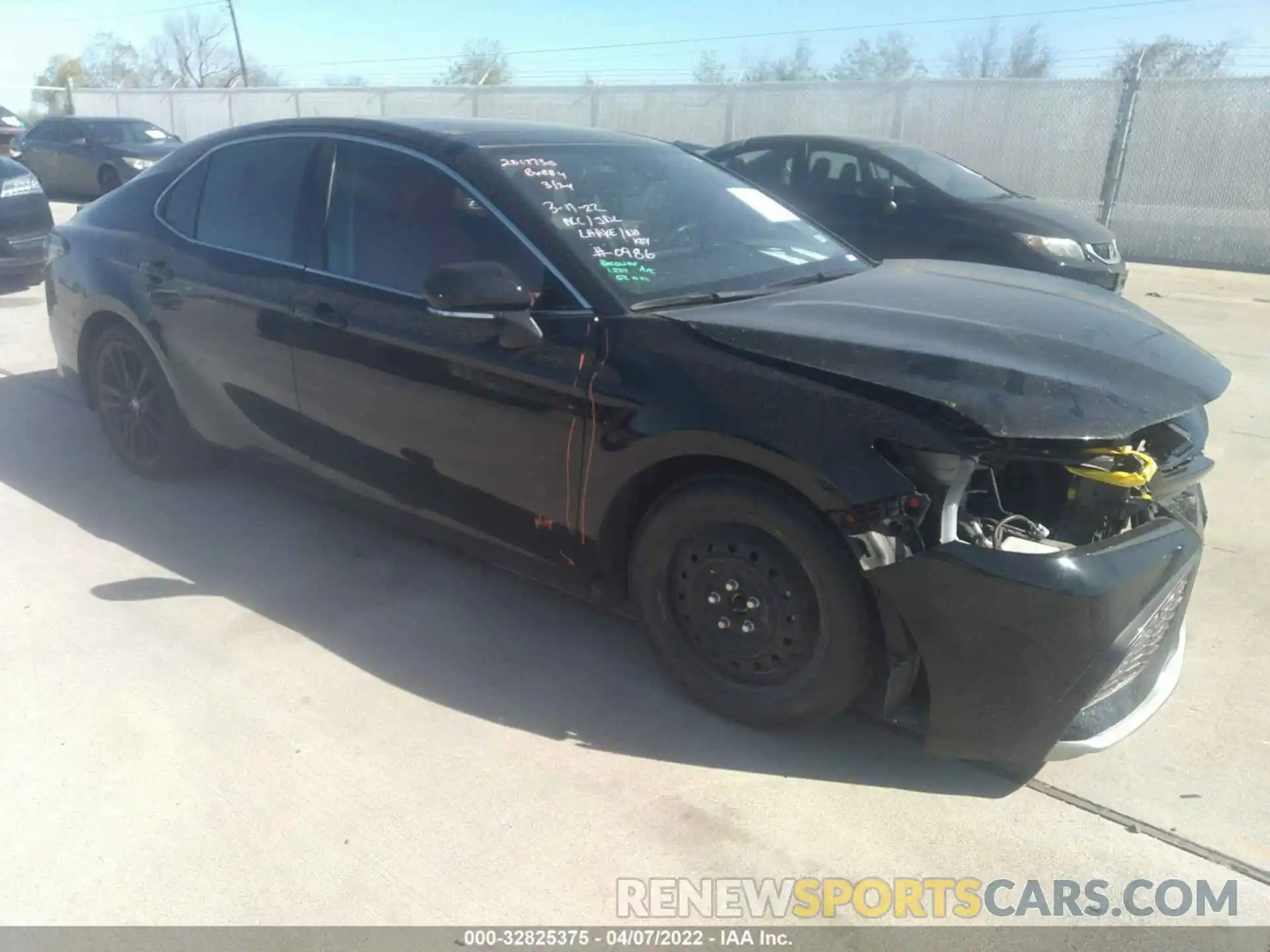 1 Photograph of a damaged car 4T1K61AK6MU590986 TOYOTA CAMRY 2021