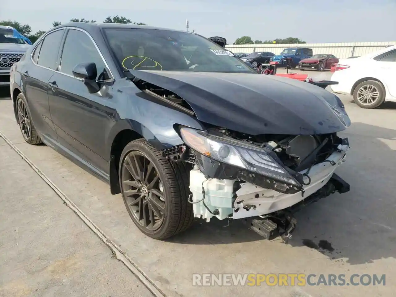 1 Photograph of a damaged car 4T1K61AK6MU594522 TOYOTA CAMRY 2021