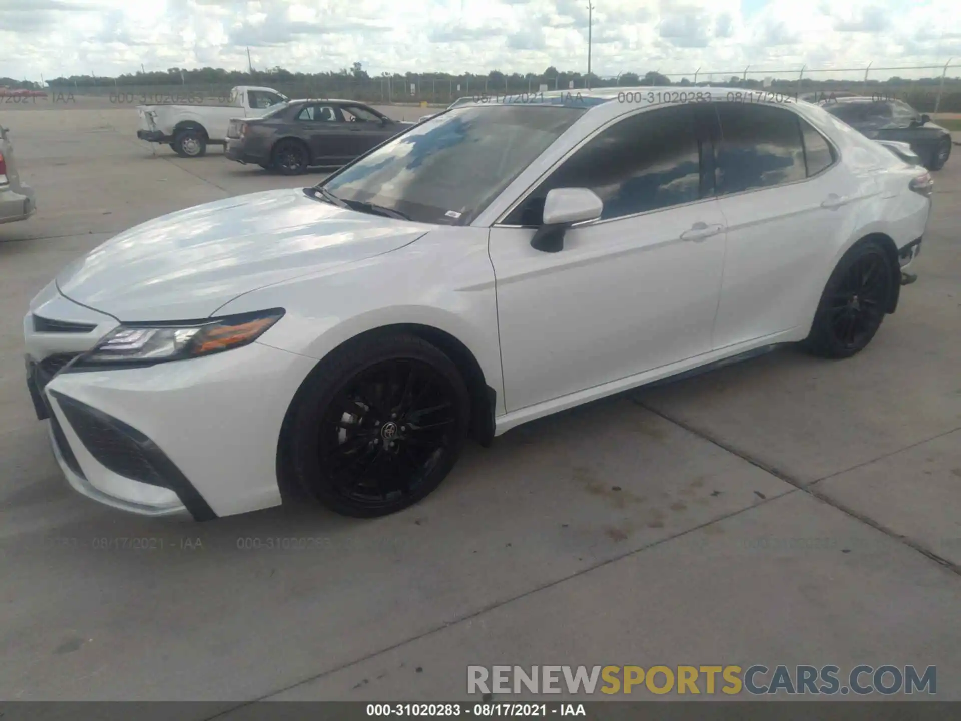 2 Photograph of a damaged car 4T1K61AK6MU597193 TOYOTA CAMRY 2021