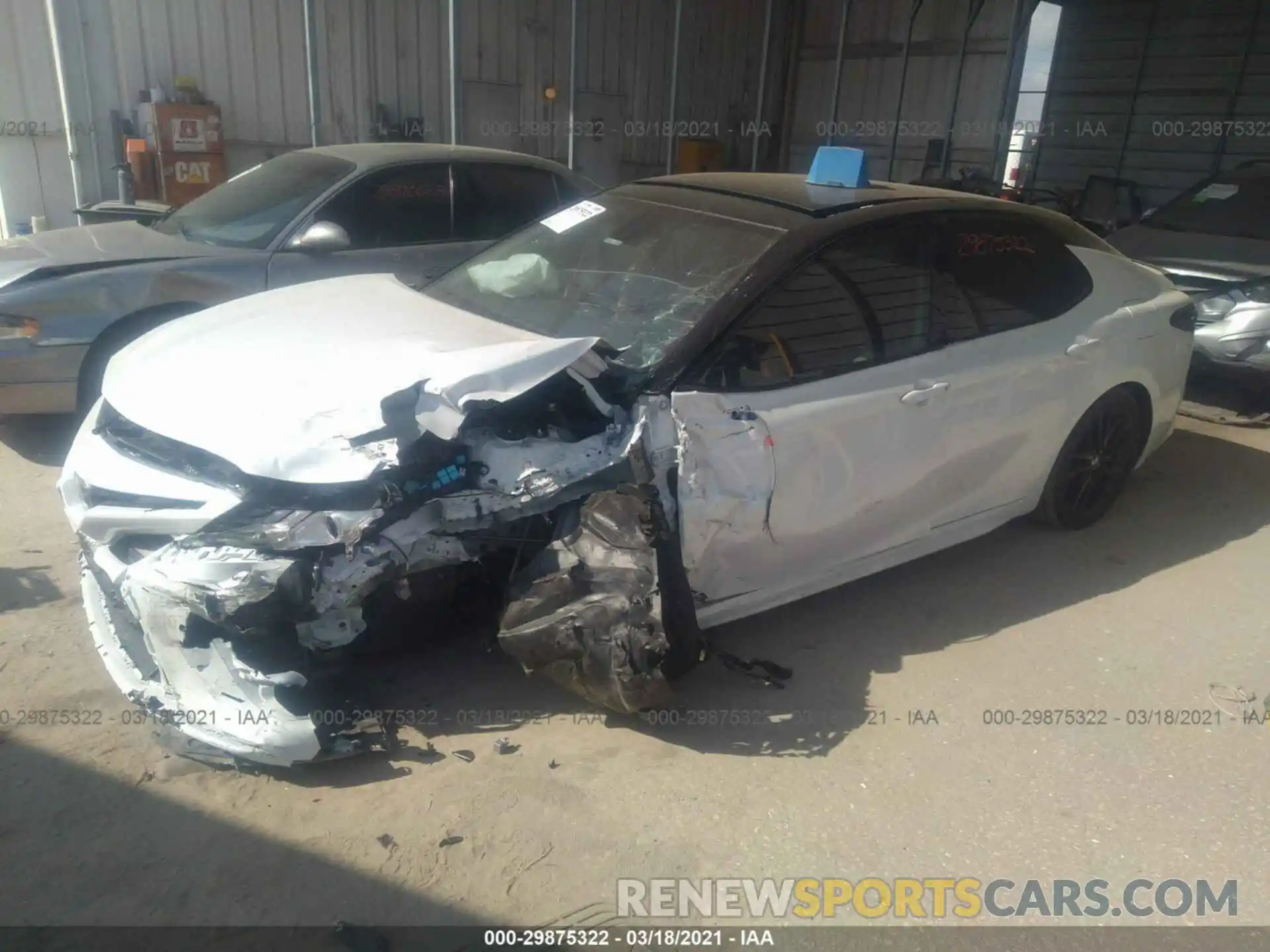 2 Photograph of a damaged car 4T1K61AK7MU413217 TOYOTA CAMRY 2021