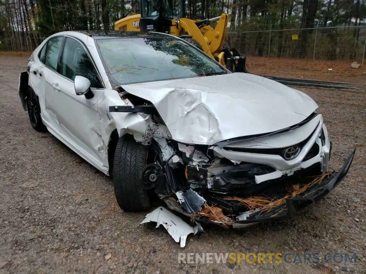 1 Photograph of a damaged car 4T1K61AK7MU416358 TOYOTA CAMRY 2021