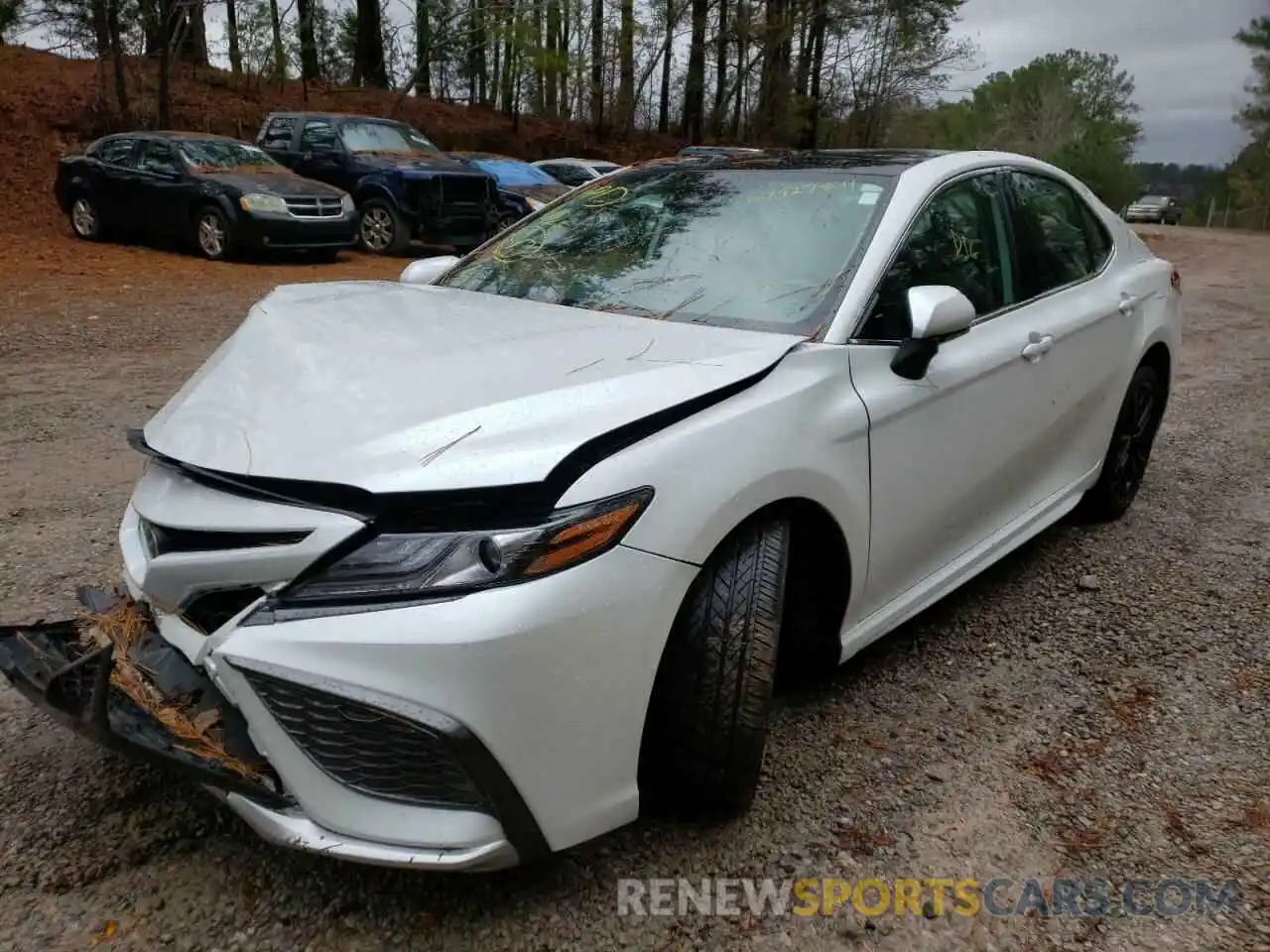 2 Photograph of a damaged car 4T1K61AK7MU416358 TOYOTA CAMRY 2021