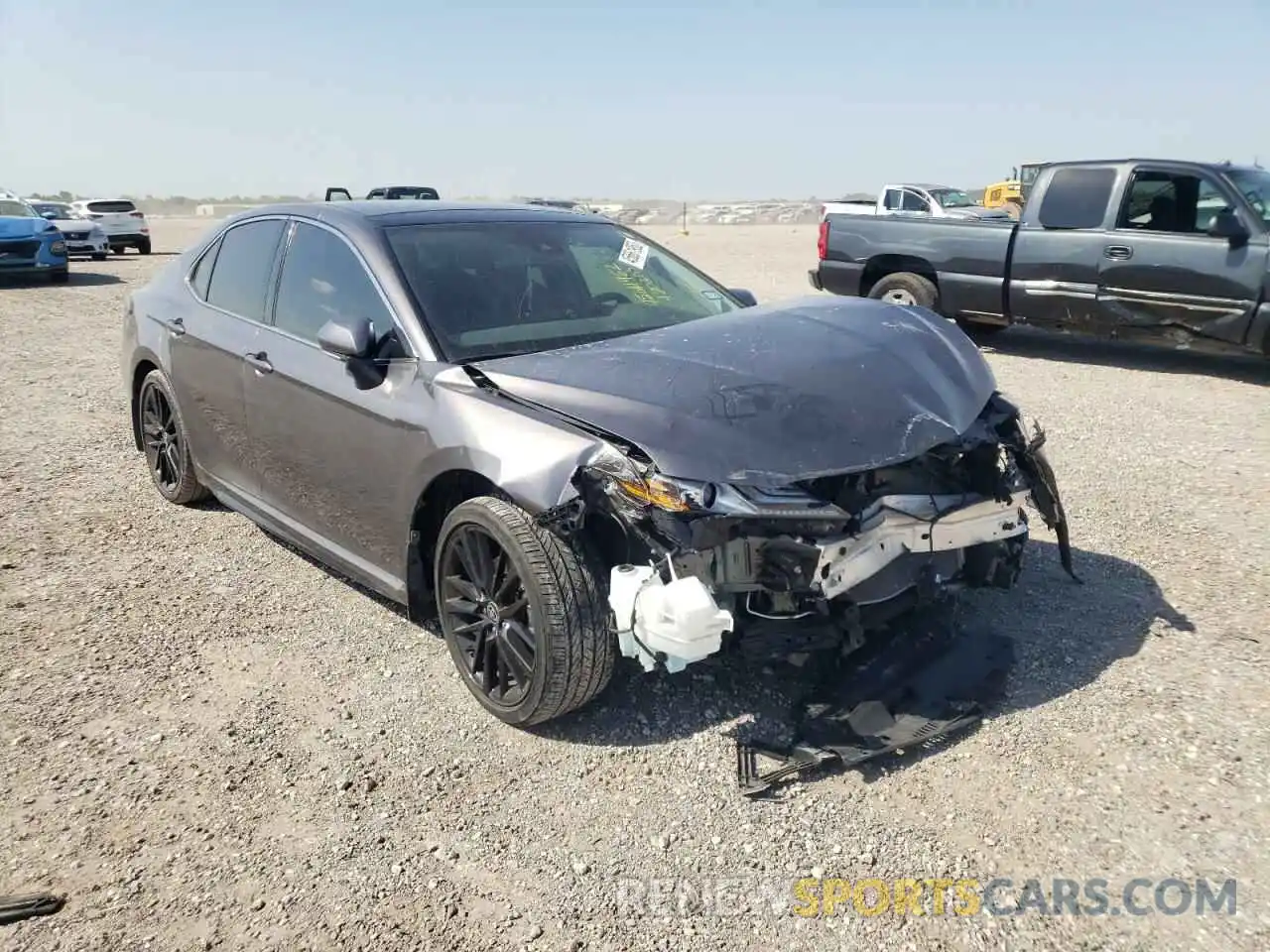 1 Photograph of a damaged car 4T1K61AK7MU420300 TOYOTA CAMRY 2021