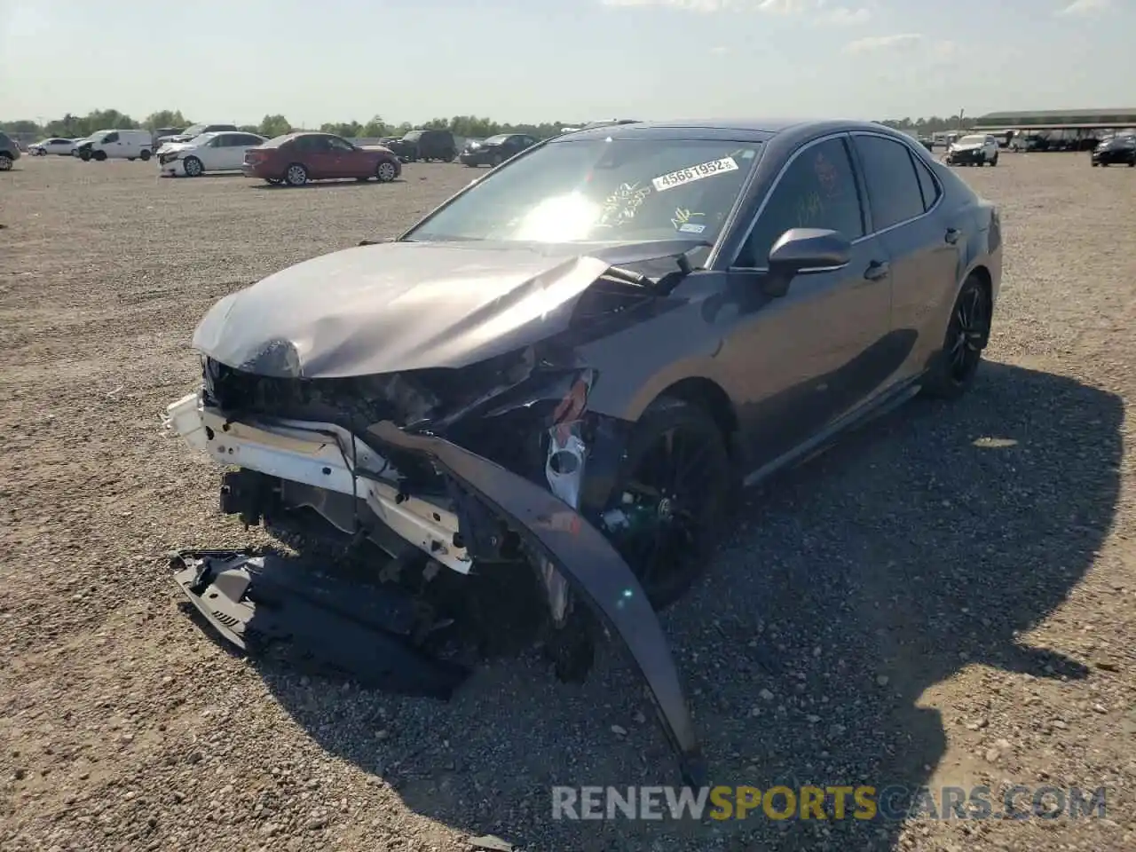 2 Photograph of a damaged car 4T1K61AK7MU420300 TOYOTA CAMRY 2021