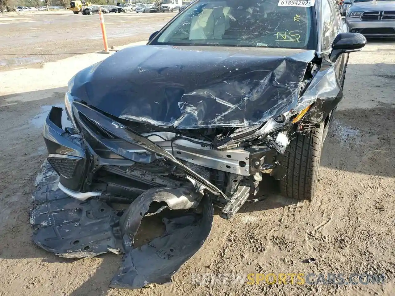 9 Photograph of a damaged car 4T1K61AK7MU421382 TOYOTA CAMRY 2021