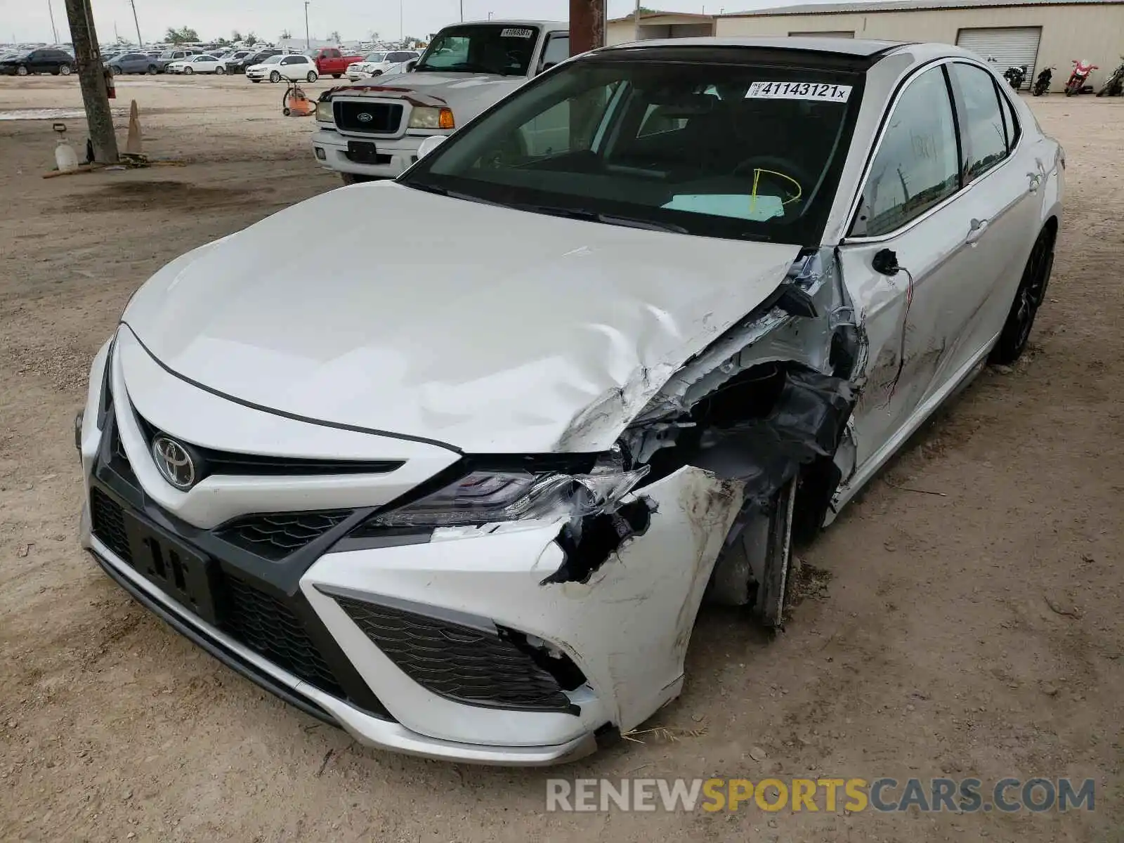 2 Photograph of a damaged car 4T1K61AK7MU427117 TOYOTA CAMRY 2021