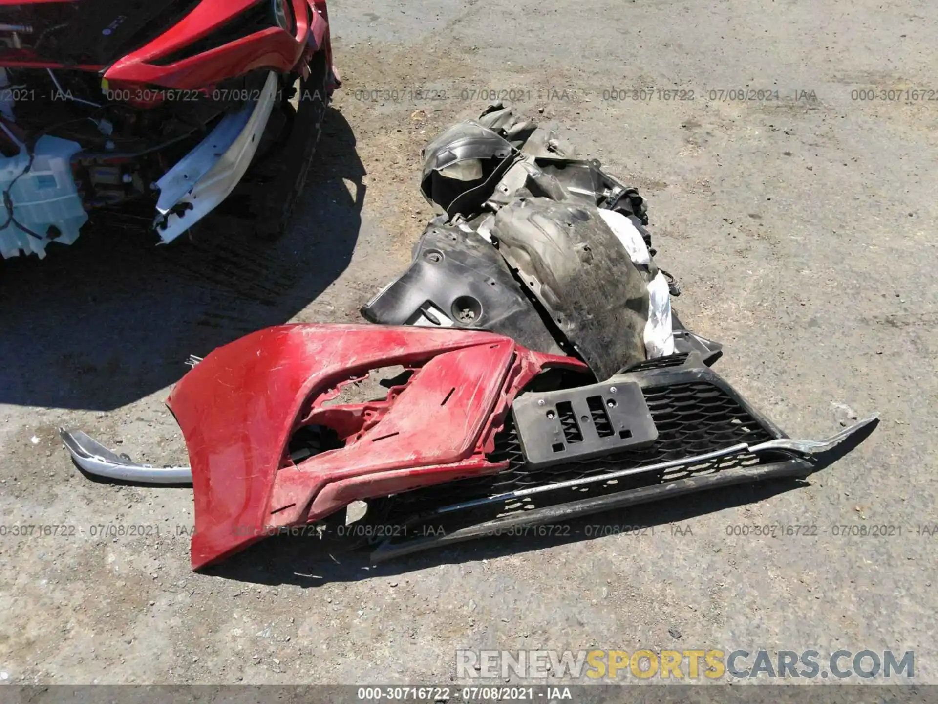 12 Photograph of a damaged car 4T1K61AK7MU433970 TOYOTA CAMRY 2021