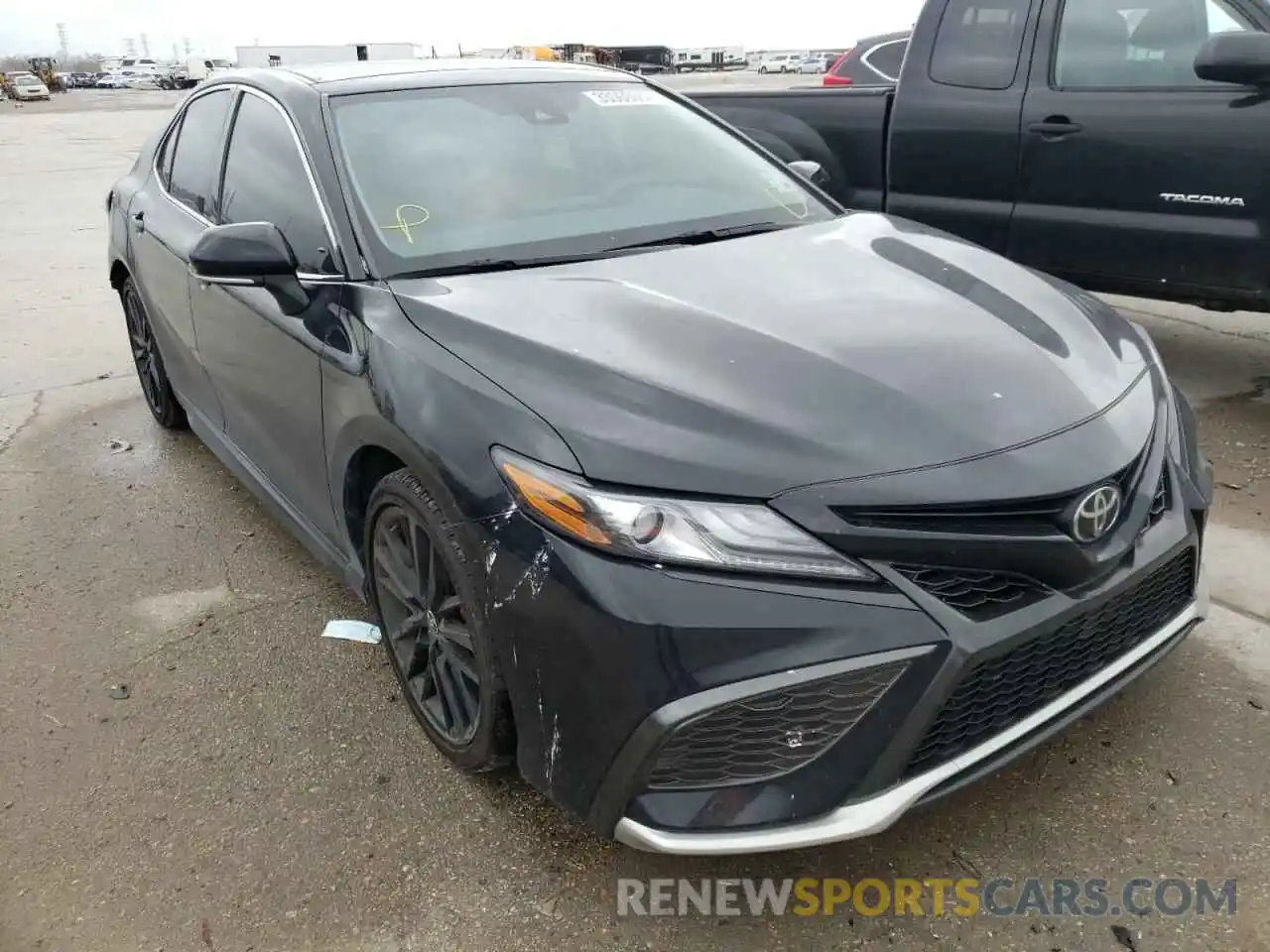 1 Photograph of a damaged car 4T1K61AK7MU435508 TOYOTA CAMRY 2021