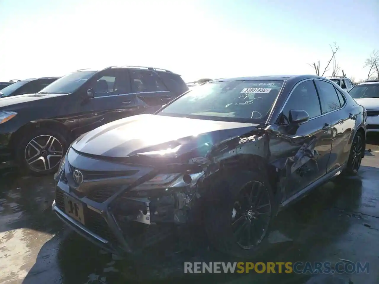 2 Photograph of a damaged car 4T1K61AK7MU438568 TOYOTA CAMRY 2021