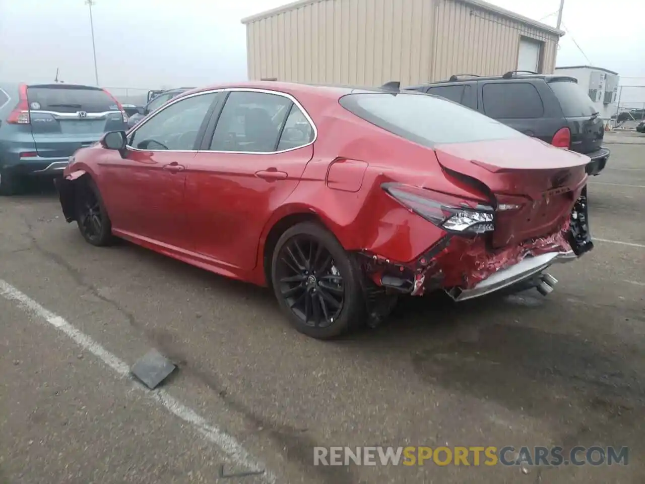 3 Photograph of a damaged car 4T1K61AK7MU451658 TOYOTA CAMRY 2021