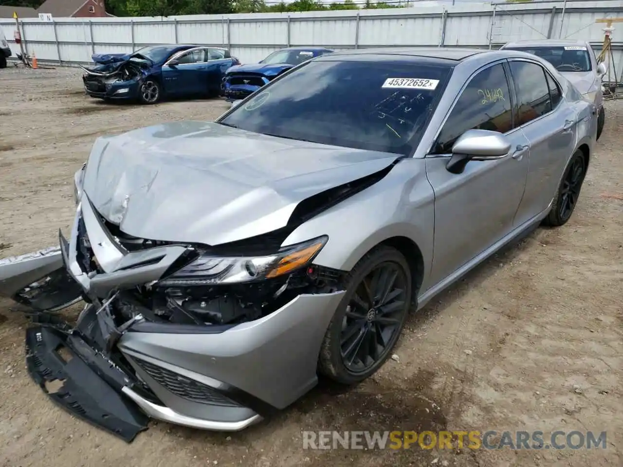 2 Photograph of a damaged car 4T1K61AK7MU453717 TOYOTA CAMRY 2021