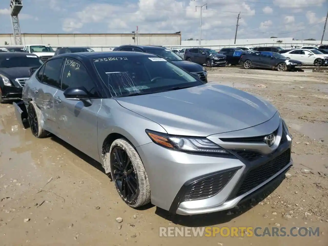 1 Photograph of a damaged car 4T1K61AK7MU497300 TOYOTA CAMRY 2021