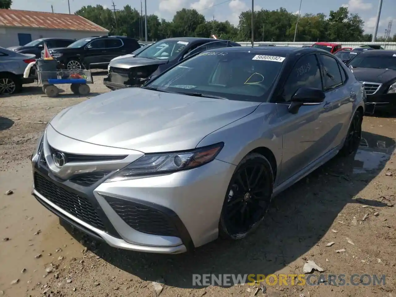 2 Photograph of a damaged car 4T1K61AK7MU497300 TOYOTA CAMRY 2021