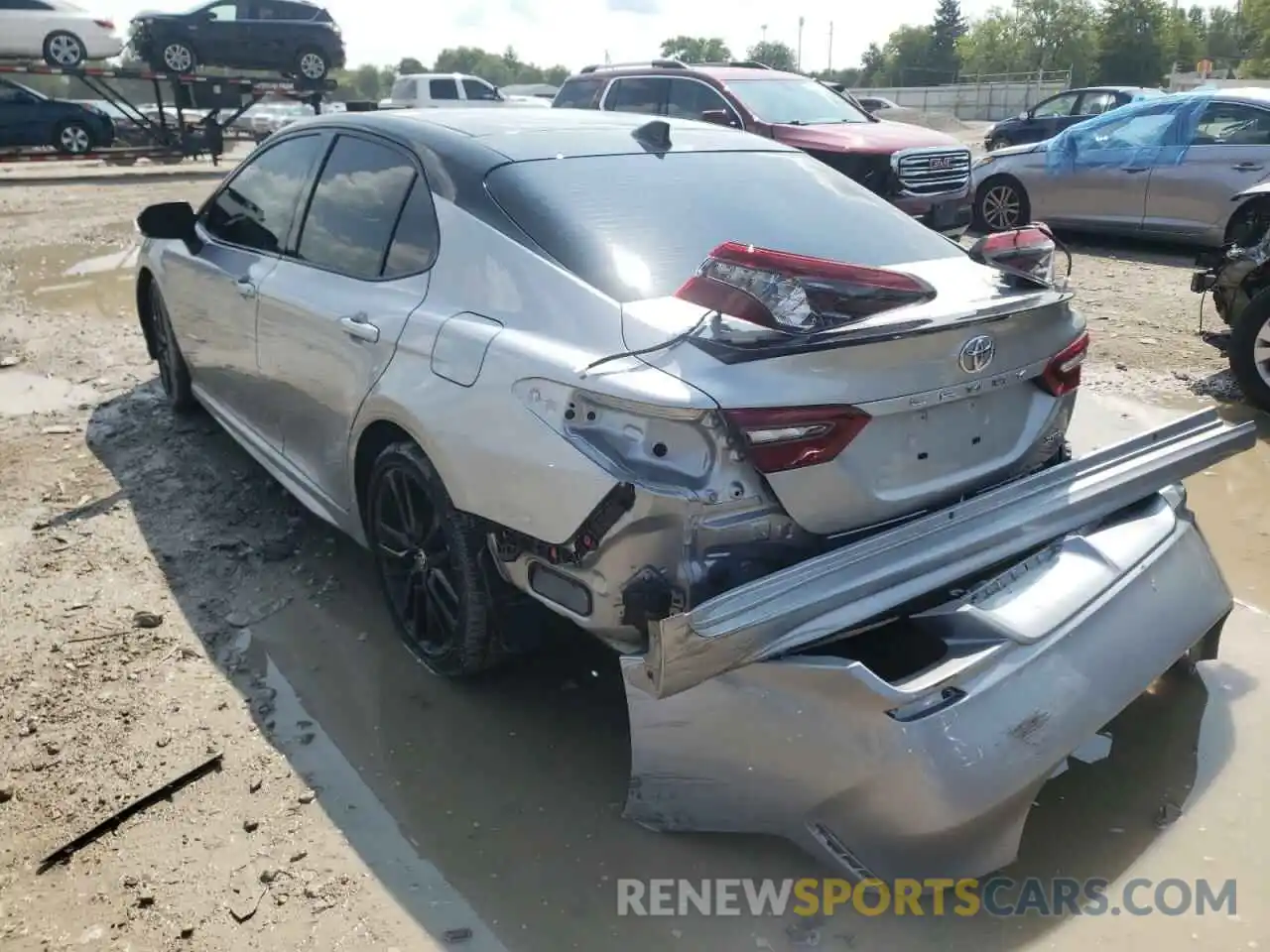 3 Photograph of a damaged car 4T1K61AK7MU497300 TOYOTA CAMRY 2021