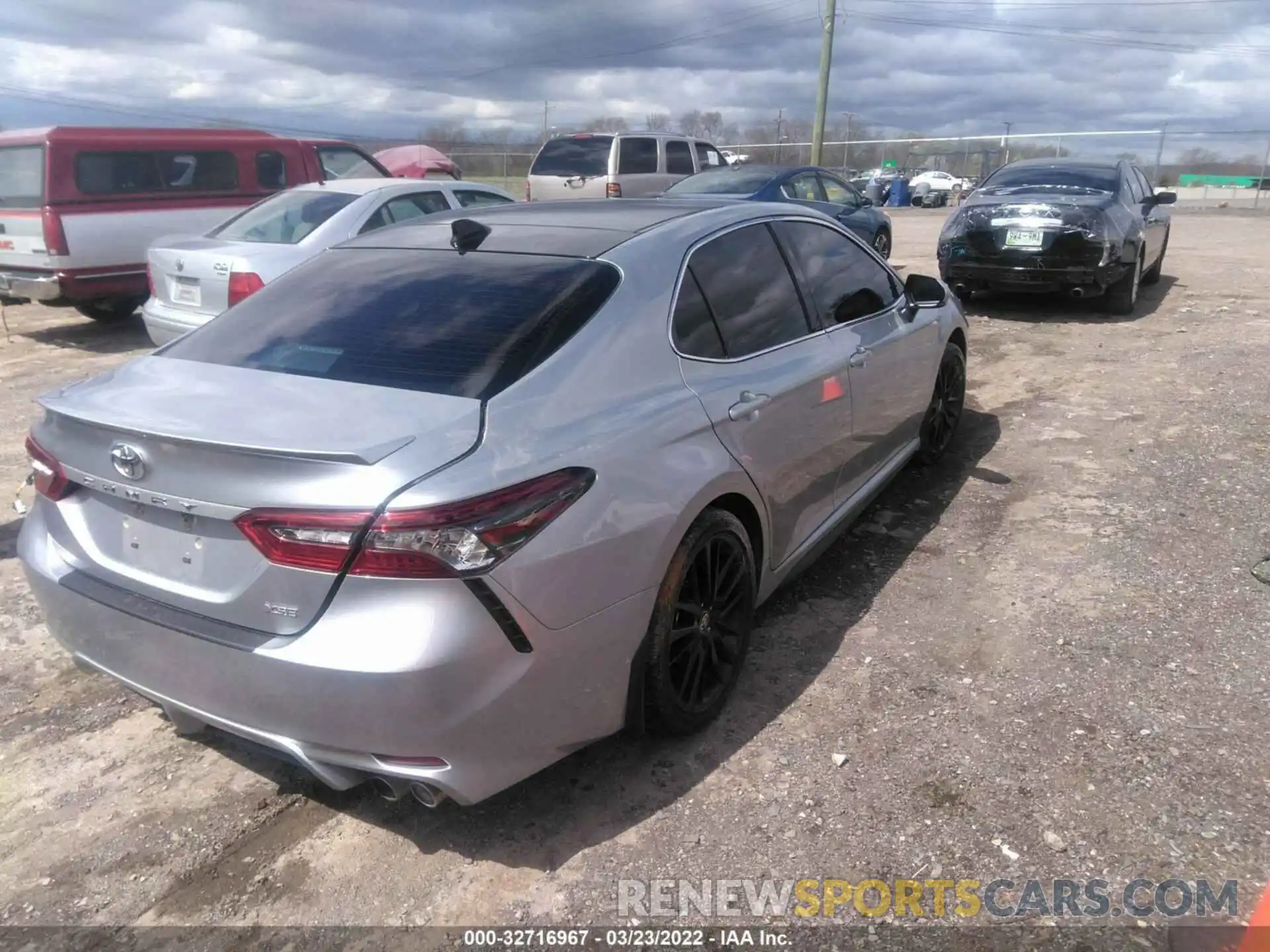 4 Photograph of a damaged car 4T1K61AK7MU515455 TOYOTA CAMRY 2021