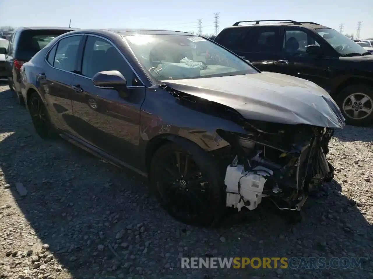 1 Photograph of a damaged car 4T1K61AK7MU532286 TOYOTA CAMRY 2021