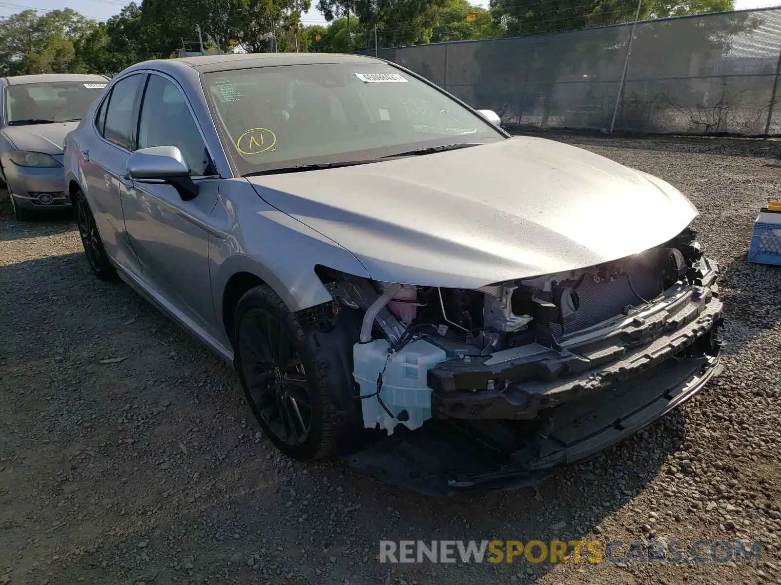 1 Photograph of a damaged car 4T1K61AK7MU534362 TOYOTA CAMRY 2021