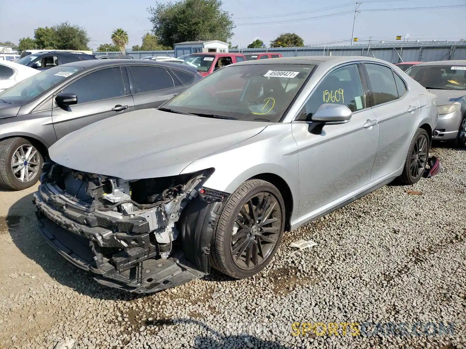 2 Photograph of a damaged car 4T1K61AK7MU534362 TOYOTA CAMRY 2021