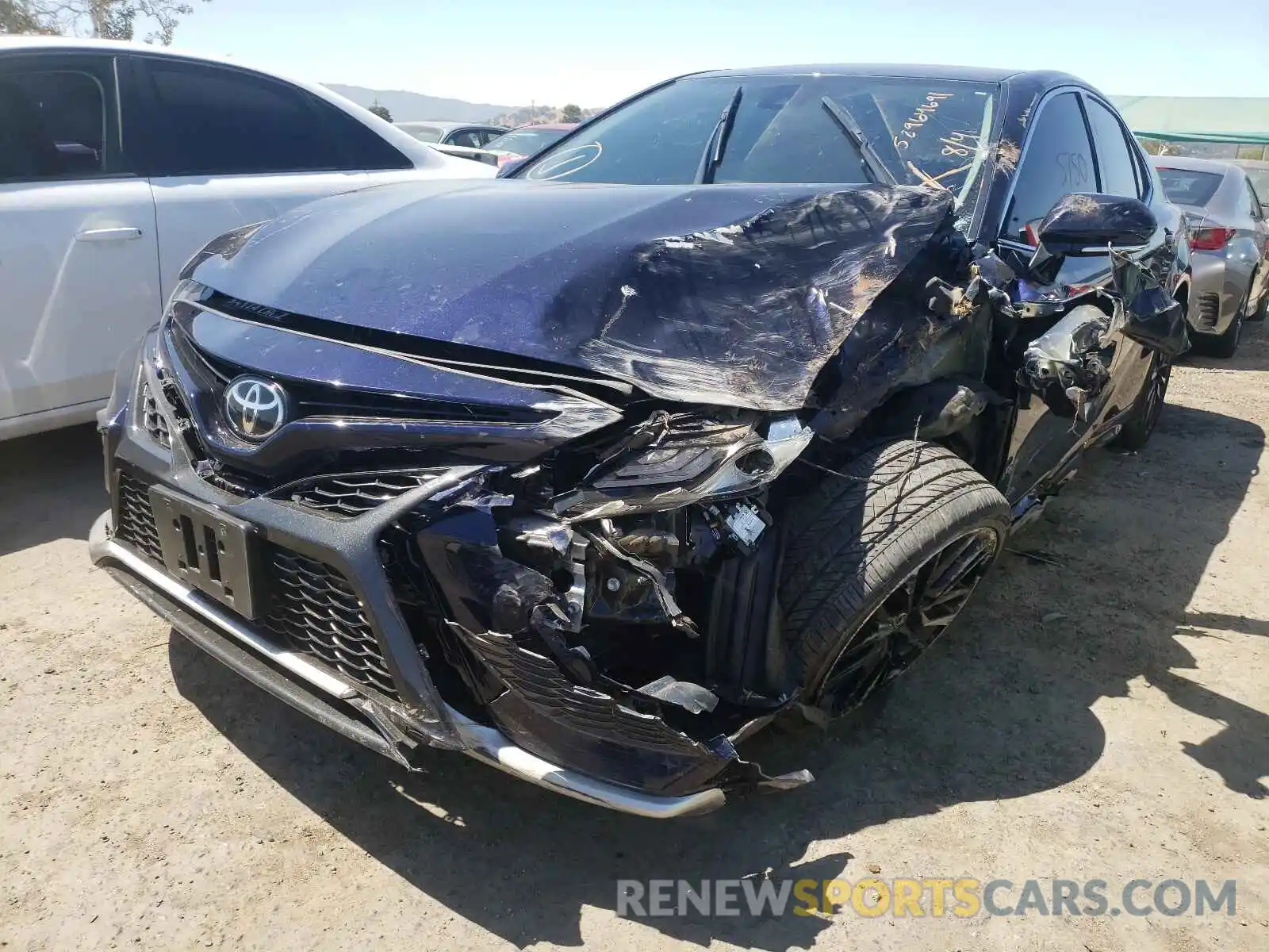 9 Photograph of a damaged car 4T1K61AK7MU543904 TOYOTA CAMRY 2021