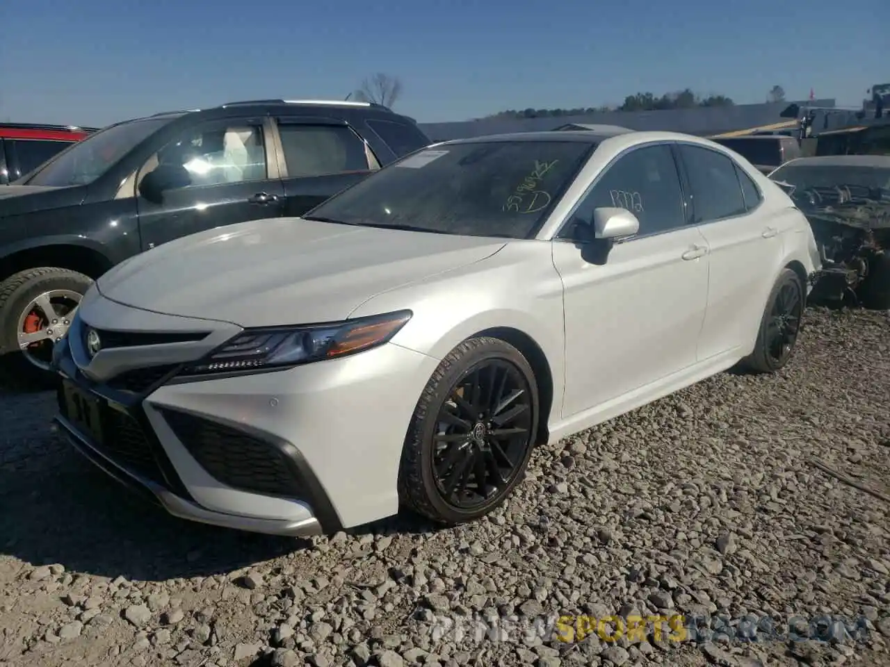 2 Photograph of a damaged car 4T1K61AK7MU553266 TOYOTA CAMRY 2021