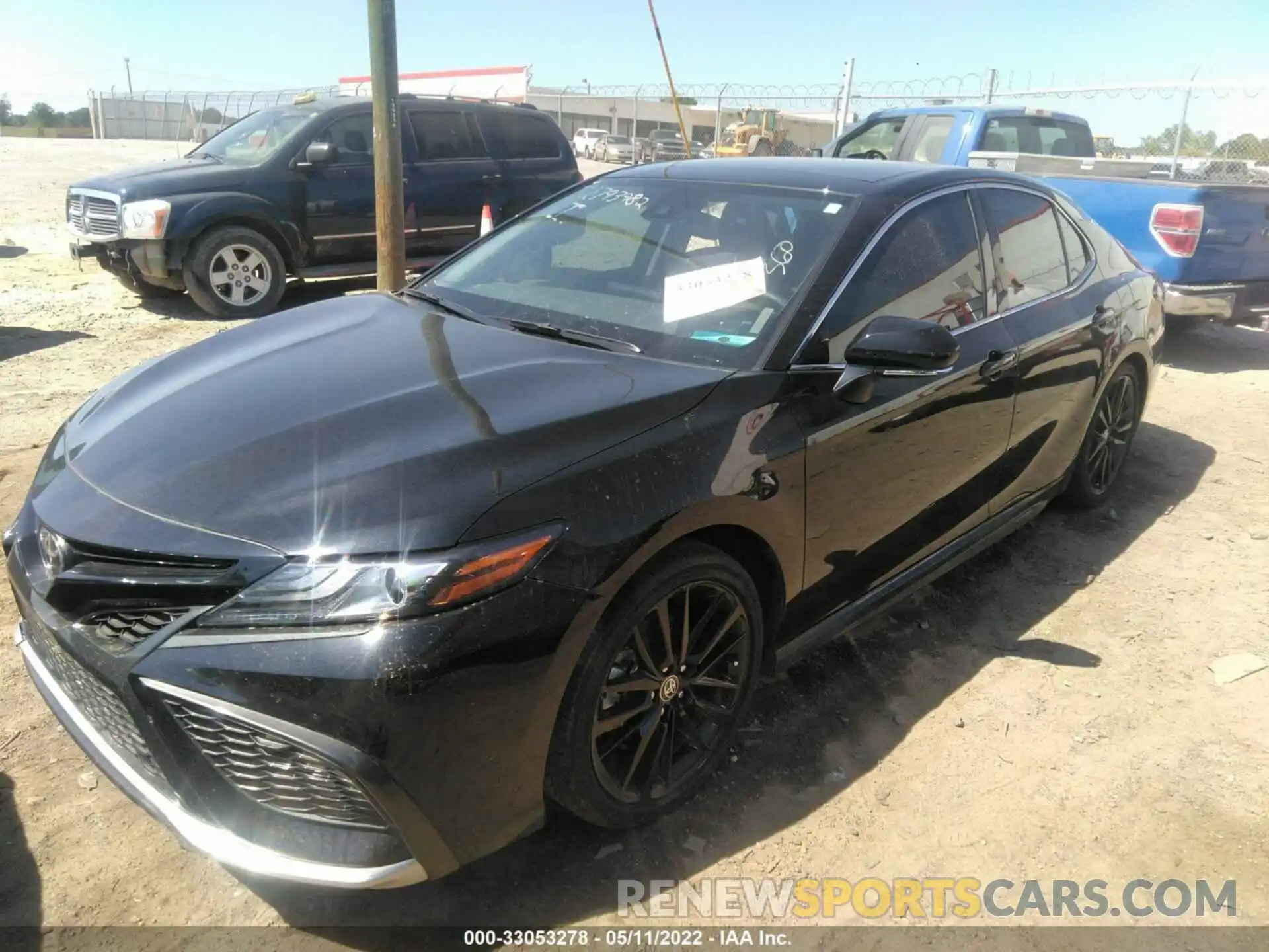 2 Photograph of a damaged car 4T1K61AK7MU573730 TOYOTA CAMRY 2021