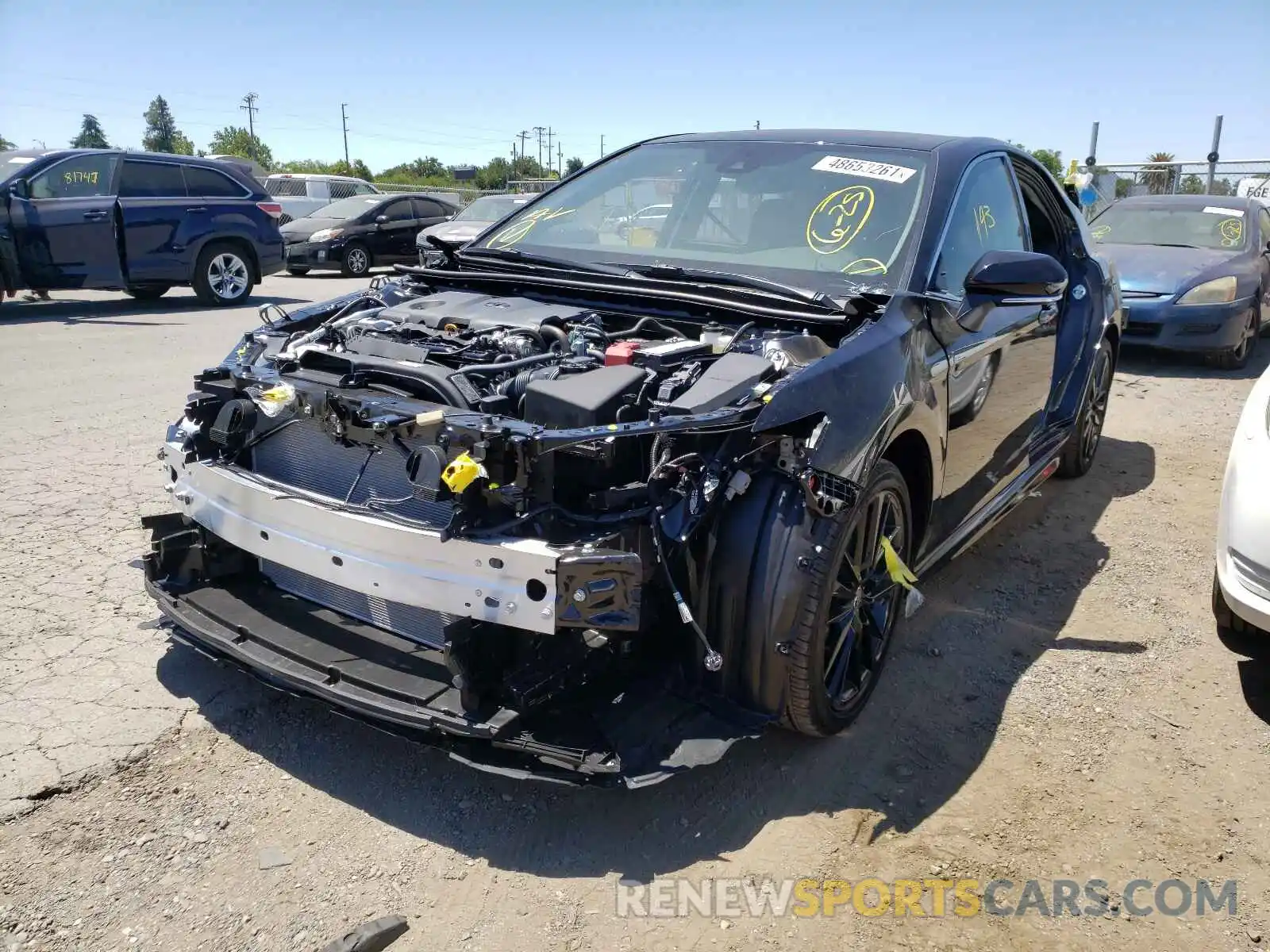 2 Photograph of a damaged car 4T1K61AK7MU580774 TOYOTA CAMRY 2021