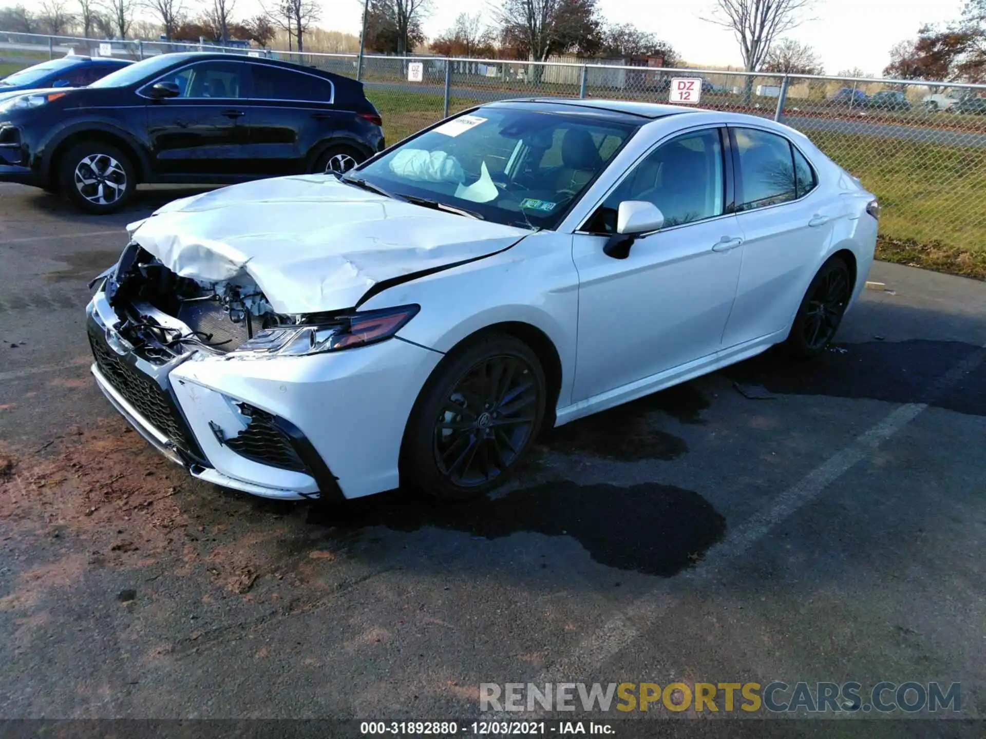 2 Photograph of a damaged car 4T1K61AK7MU608413 TOYOTA CAMRY 2021