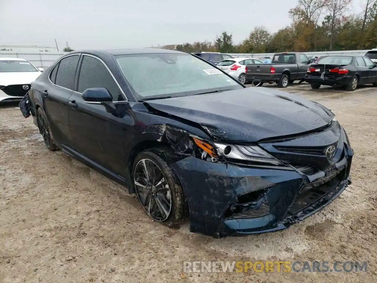 1 Photograph of a damaged car 4T1K61AK7MU613563 TOYOTA CAMRY 2021