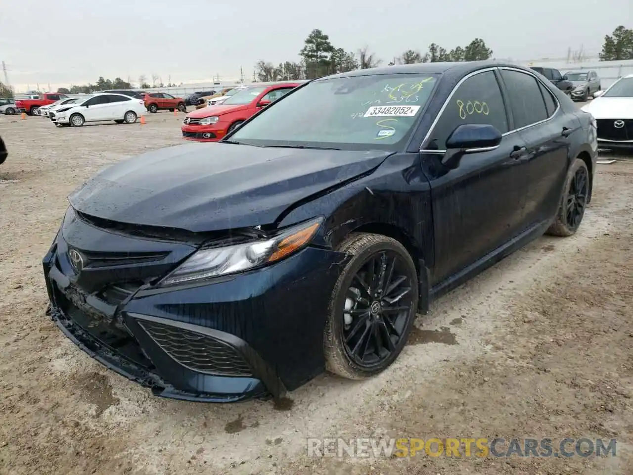 2 Photograph of a damaged car 4T1K61AK7MU613563 TOYOTA CAMRY 2021