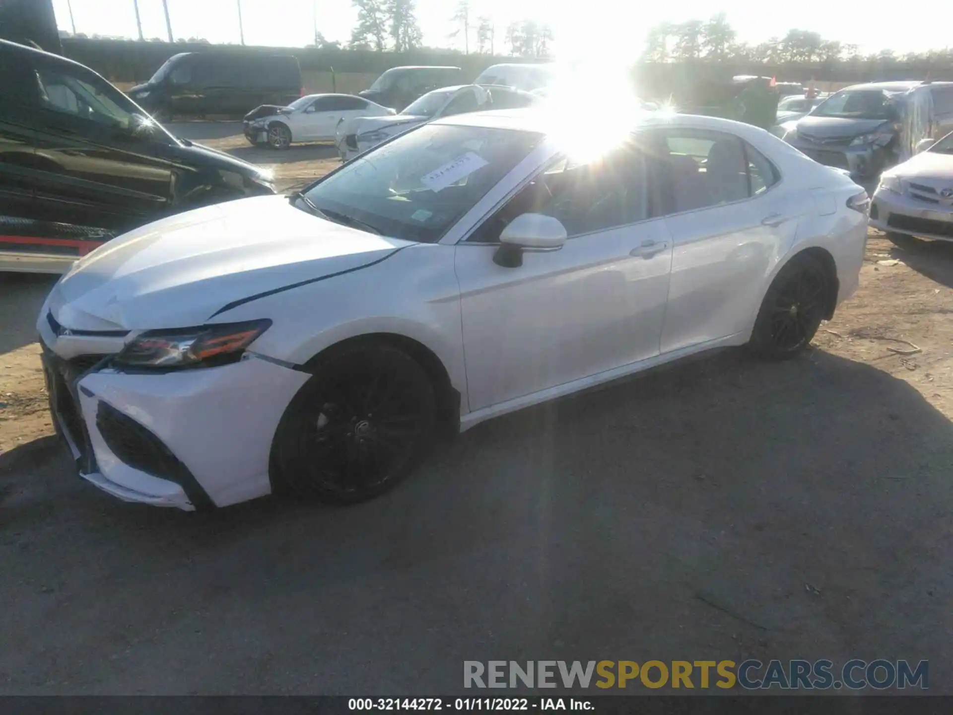 2 Photograph of a damaged car 4T1K61AK8MU416353 TOYOTA CAMRY 2021