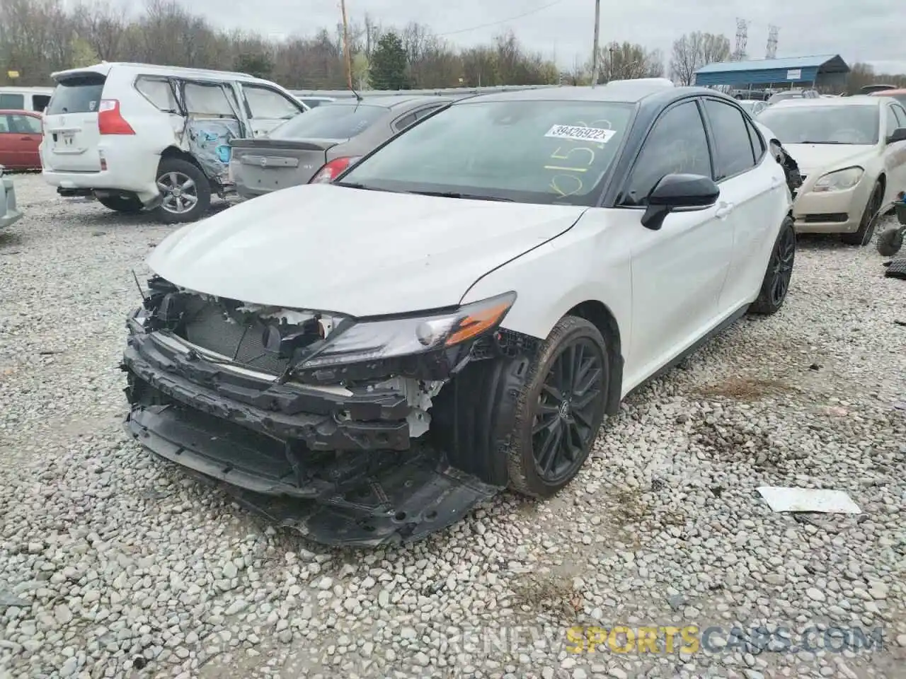 2 Photograph of a damaged car 4T1K61AK8MU425053 TOYOTA CAMRY 2021