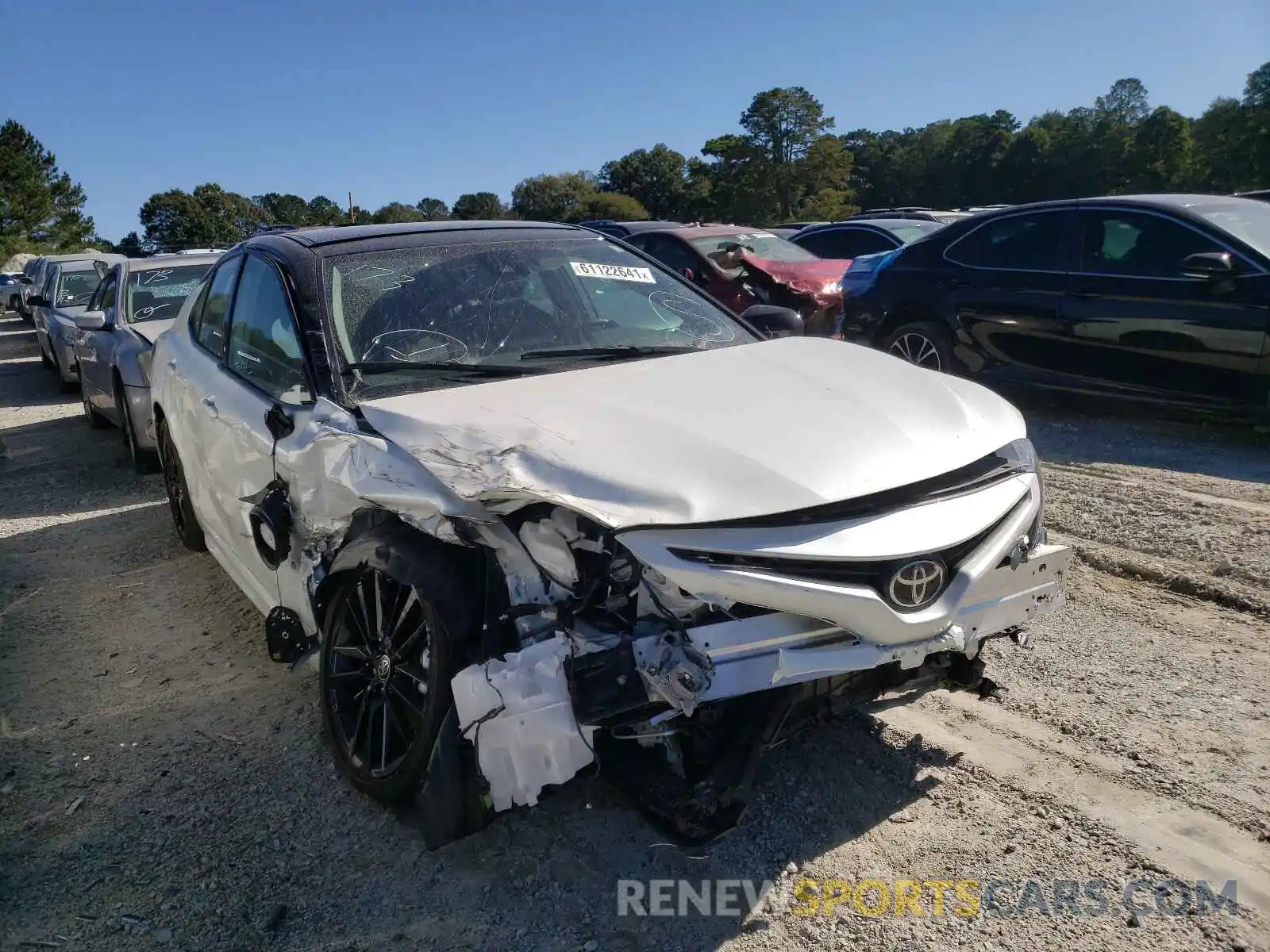 1 Photograph of a damaged car 4T1K61AK8MU464886 TOYOTA CAMRY 2021