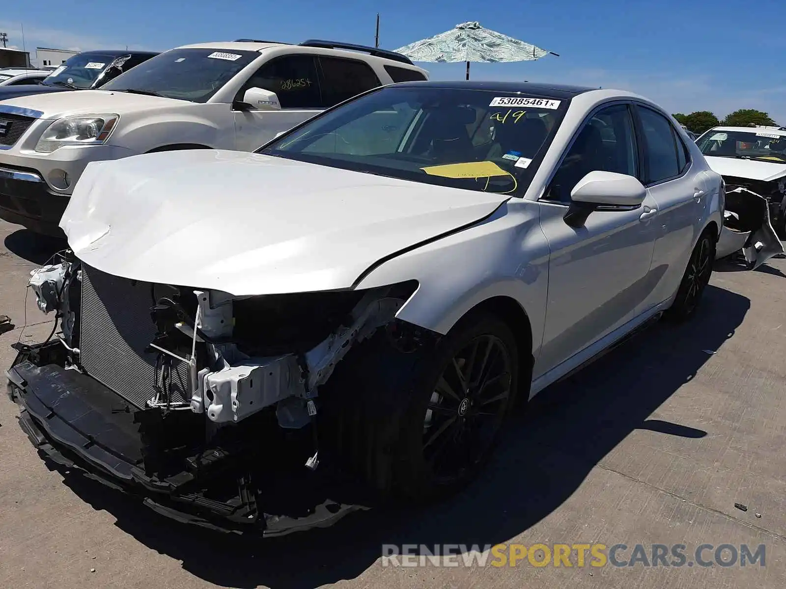 2 Photograph of a damaged car 4T1K61AK8MU472115 TOYOTA CAMRY 2021