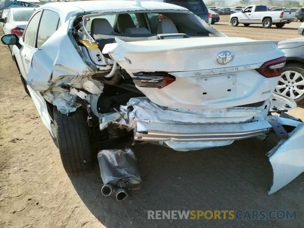 9 Photograph of a damaged car 4T1K61AK8MU489979 TOYOTA CAMRY 2021