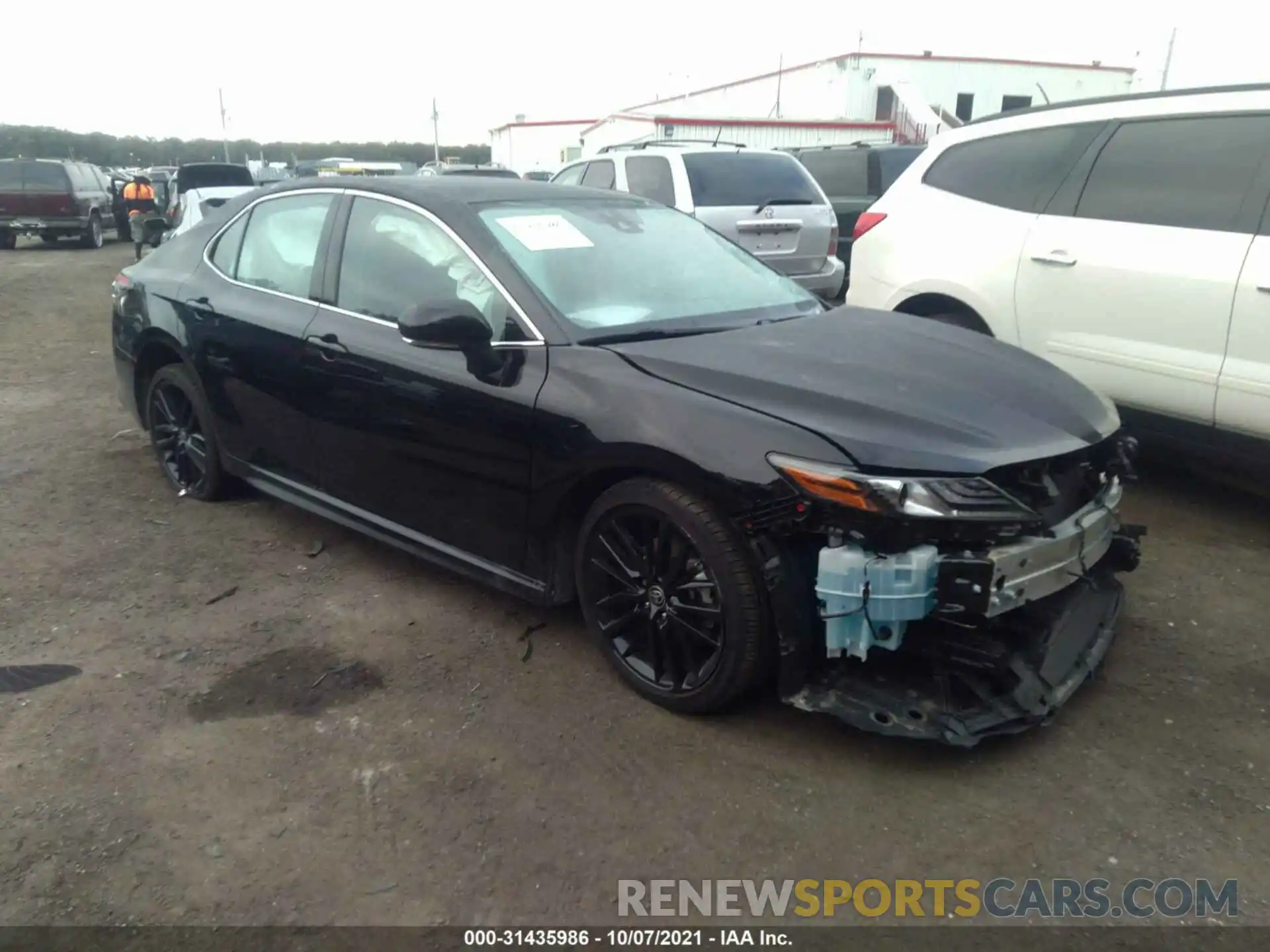 1 Photograph of a damaged car 4T1K61AK8MU525525 TOYOTA CAMRY 2021