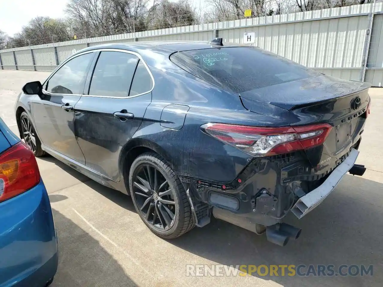 2 Photograph of a damaged car 4T1K61AK8MU529266 TOYOTA CAMRY 2021