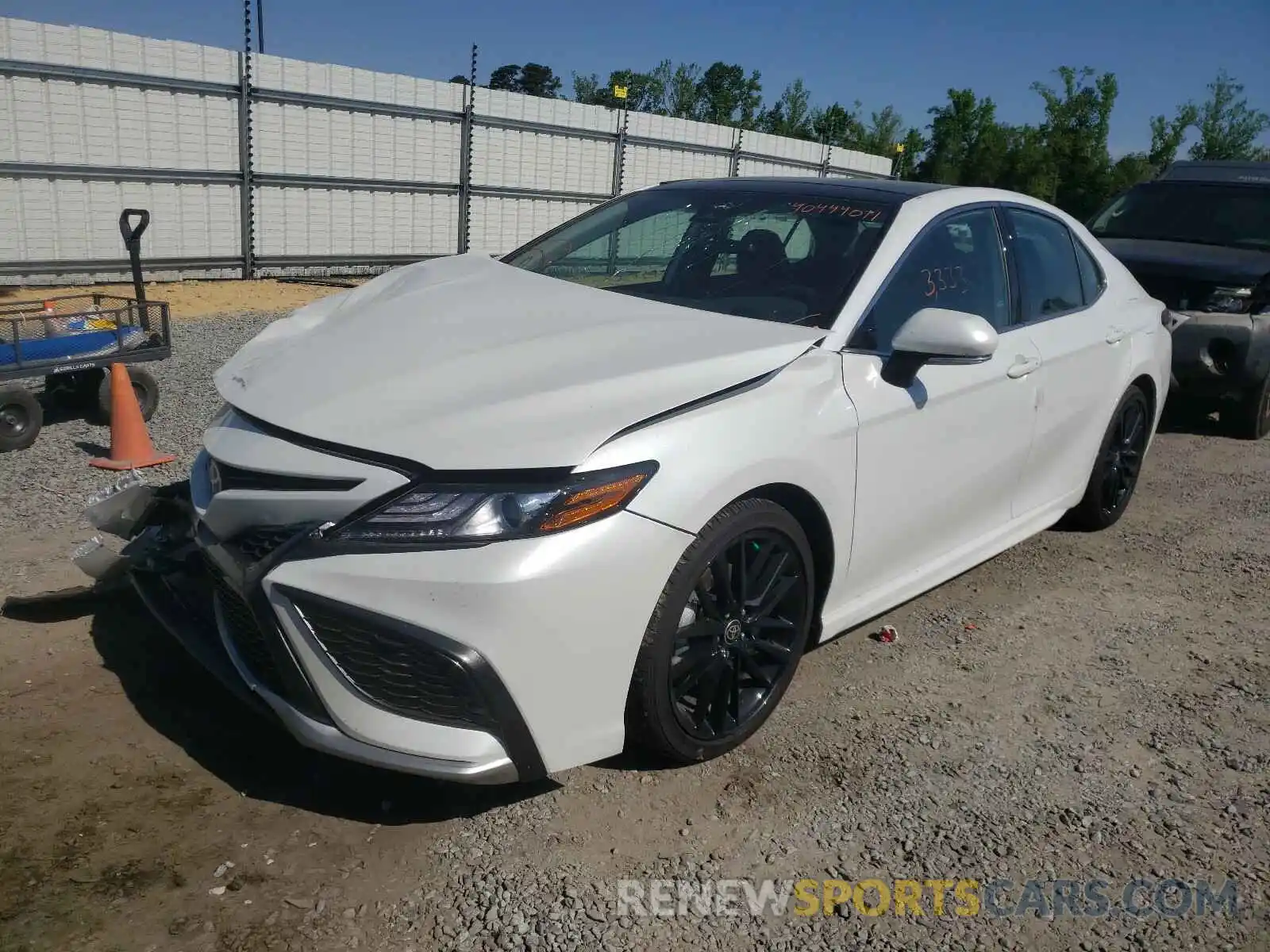 2 Photograph of a damaged car 4T1K61AK8MU544530 TOYOTA CAMRY 2021