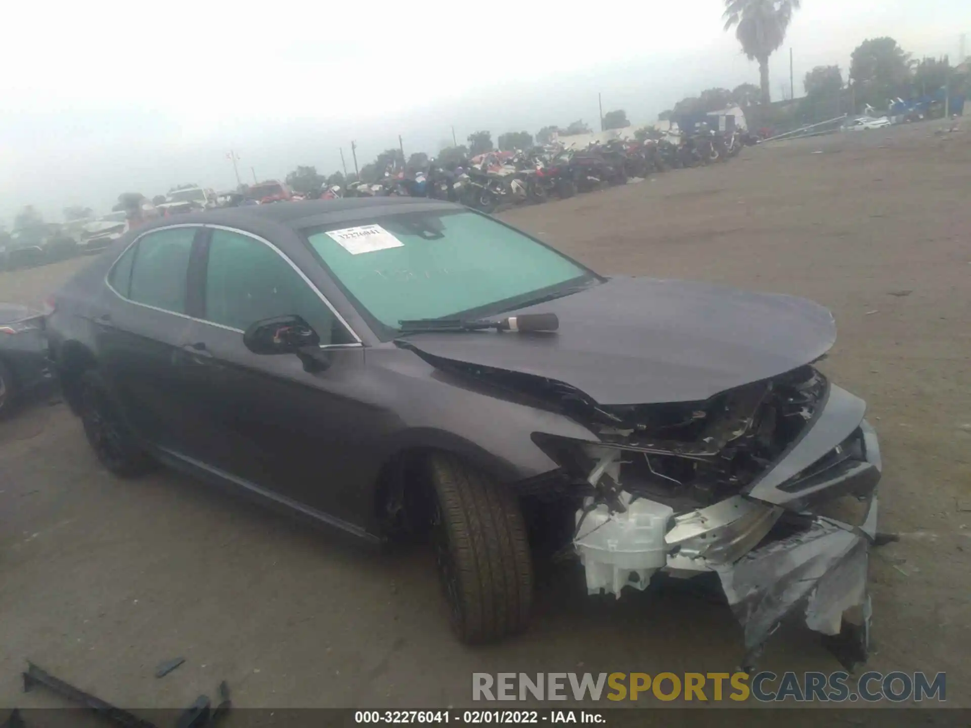 1 Photograph of a damaged car 4T1K61AK8MU574160 TOYOTA CAMRY 2021