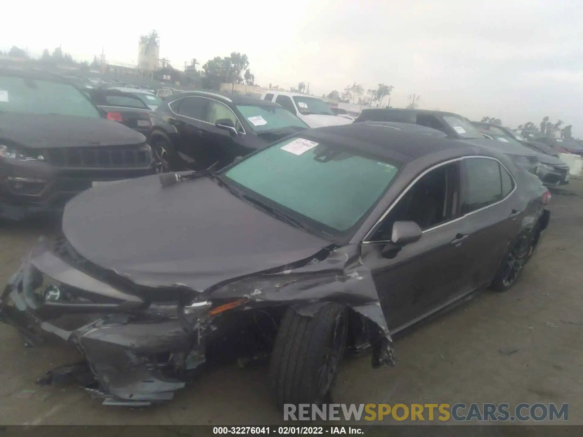 2 Photograph of a damaged car 4T1K61AK8MU574160 TOYOTA CAMRY 2021