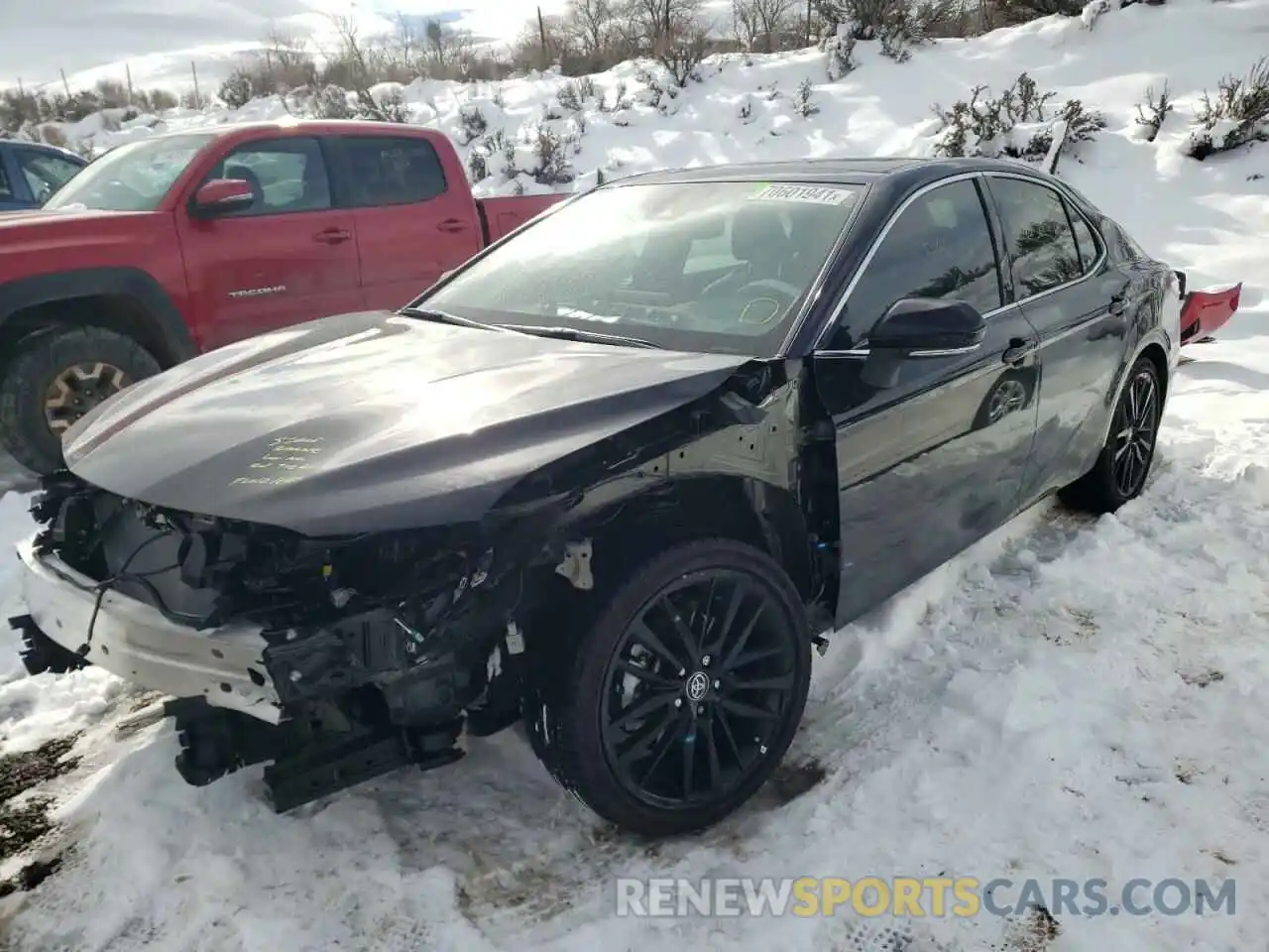 2 Photograph of a damaged car 4T1K61AK8MU594487 TOYOTA CAMRY 2021