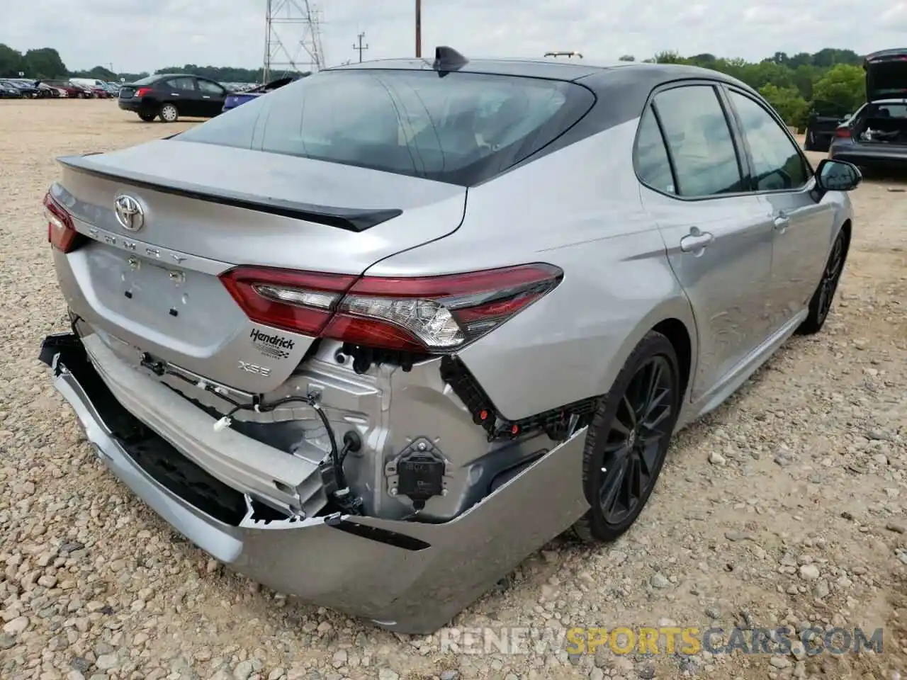 4 Photograph of a damaged car 4T1K61AK8MU603995 TOYOTA CAMRY 2021