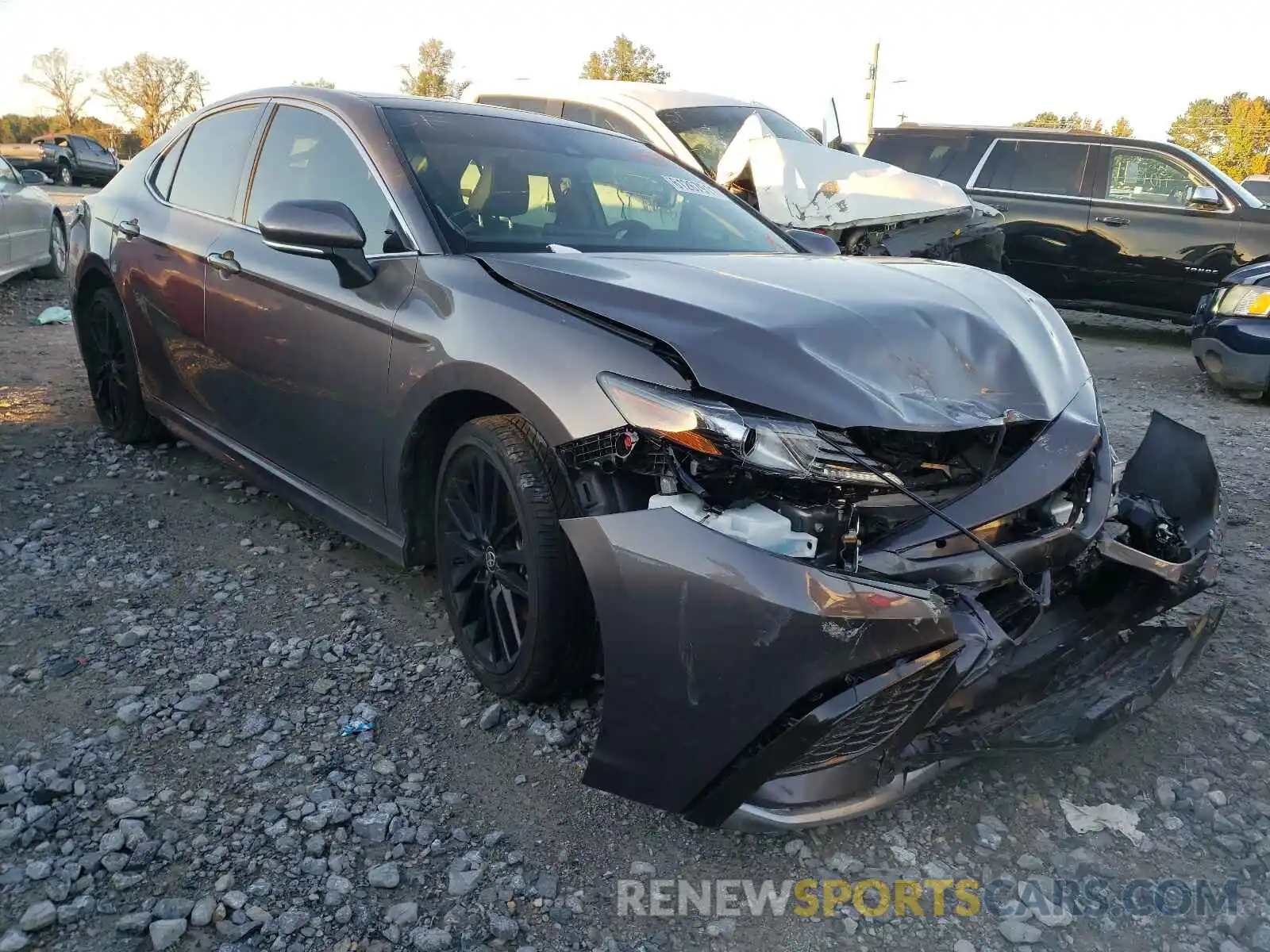 1 Photograph of a damaged car 4T1K61AK9MU411033 TOYOTA CAMRY 2021