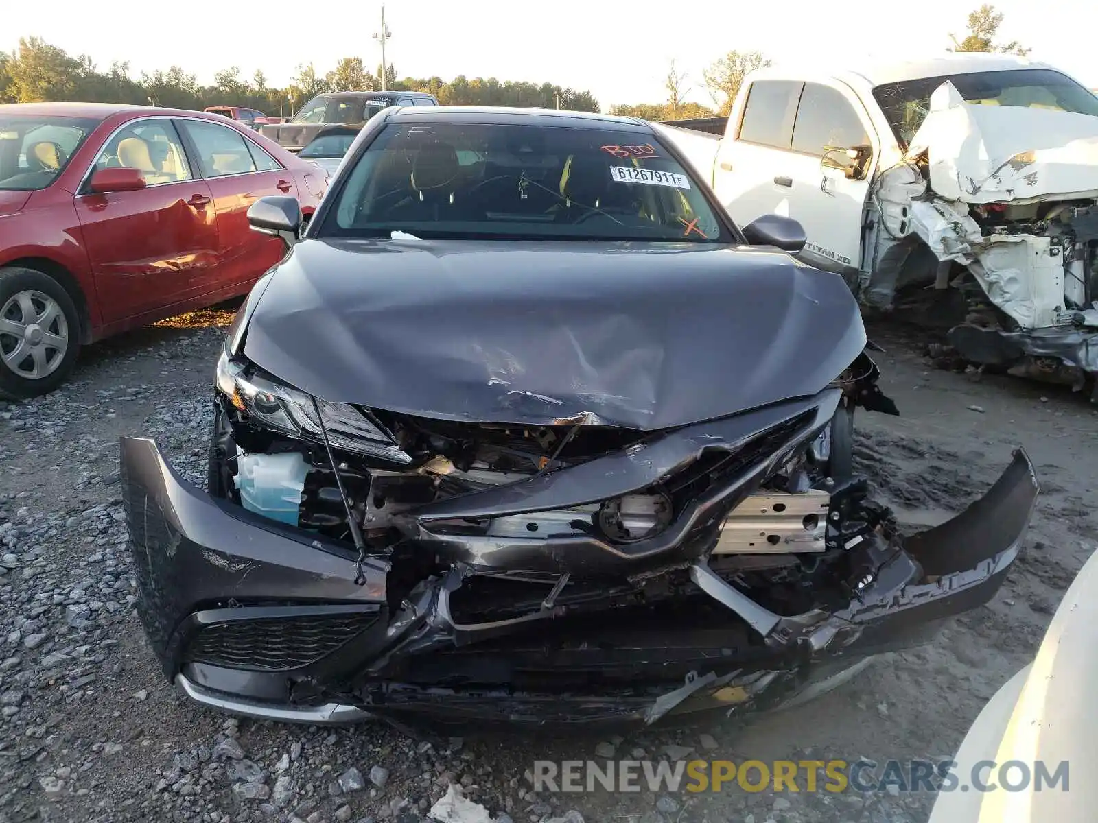 9 Photograph of a damaged car 4T1K61AK9MU411033 TOYOTA CAMRY 2021