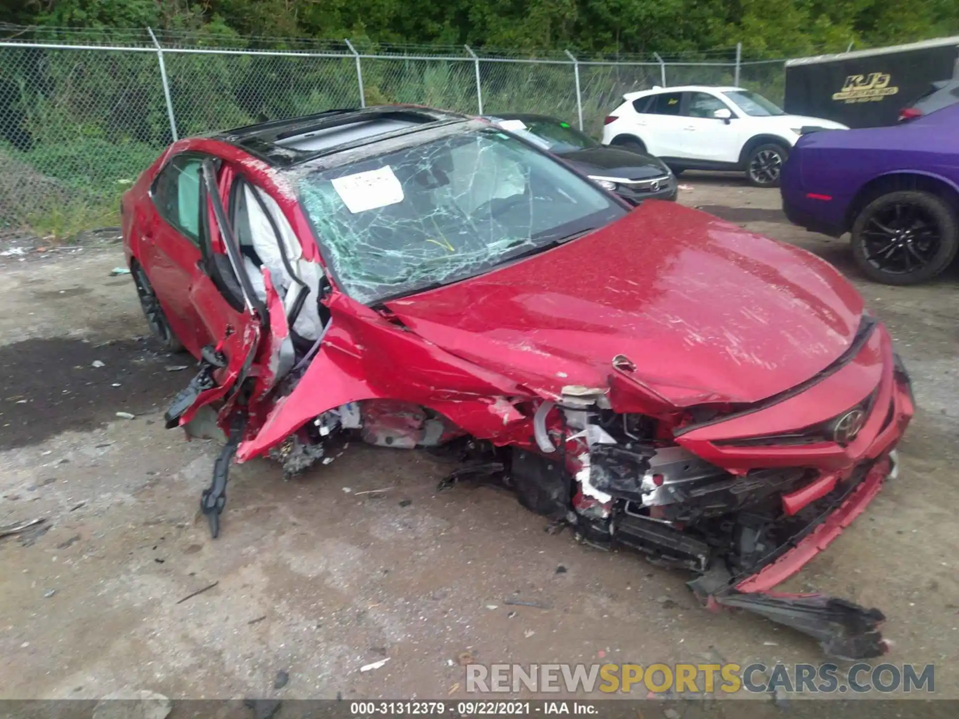 6 Photograph of a damaged car 4T1K61AK9MU421660 TOYOTA CAMRY 2021