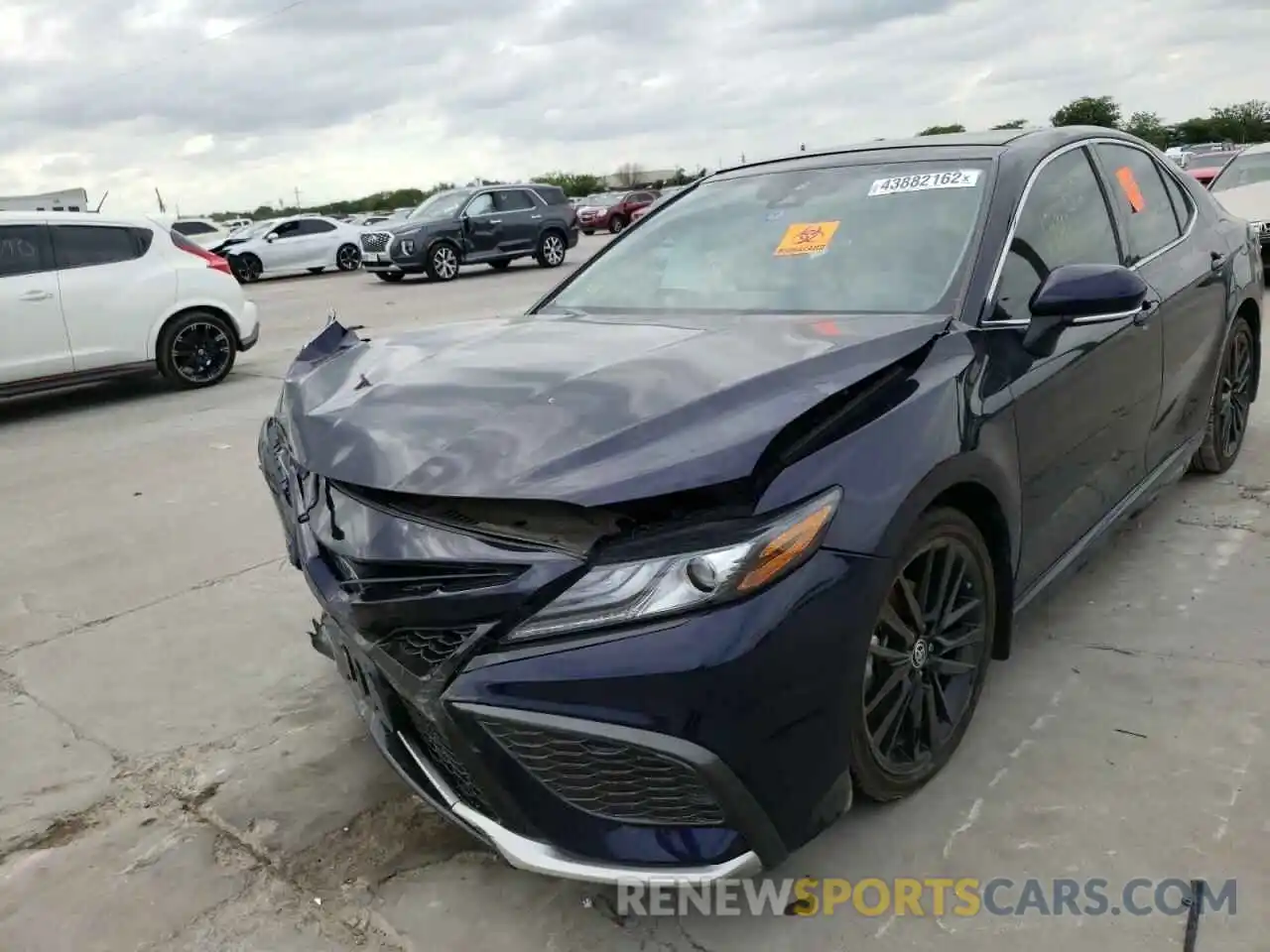 2 Photograph of a damaged car 4T1K61AK9MU438040 TOYOTA CAMRY 2021